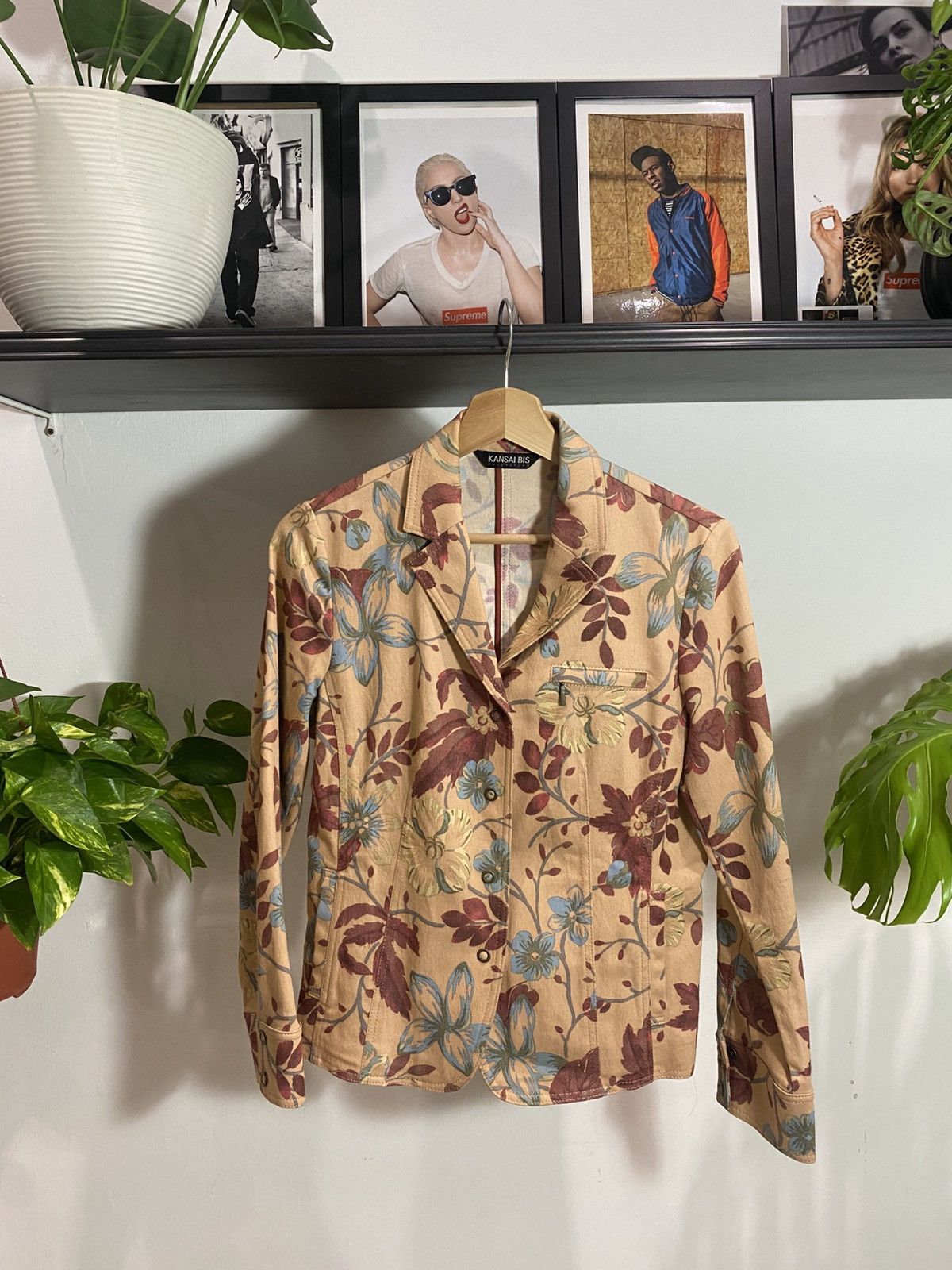 Kansai Yamamoto Kansai Yamamoto Blazer Floral Size M / US 6-8 / IT 42-44 - 1 Thumbnail