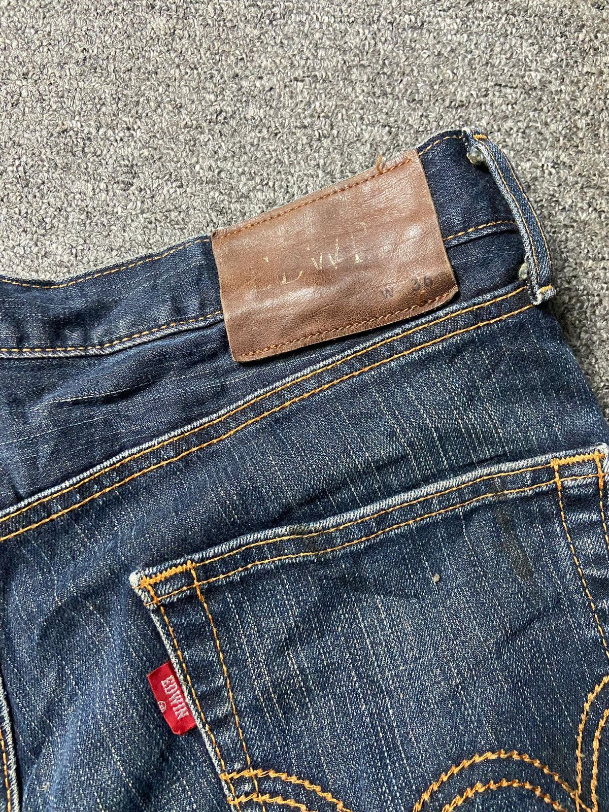 Edwin Vintage EDWIN Distressed Denim Jeans (141) Size US 38 / EU 54 - 2 Thumbnail