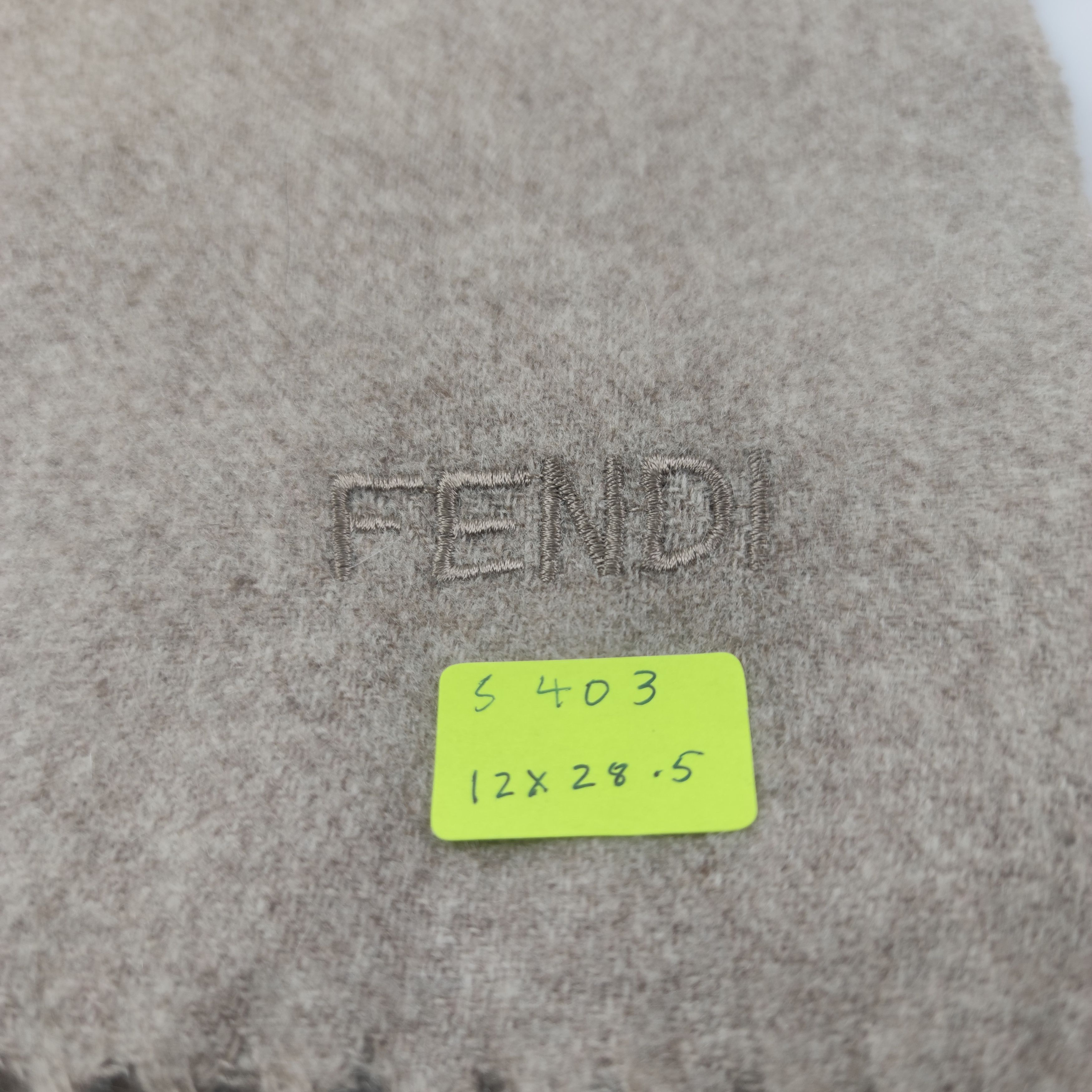 Vintage Fendi Scarf/Muffler/Wool S403 Size ONE SIZE - 5 Thumbnail