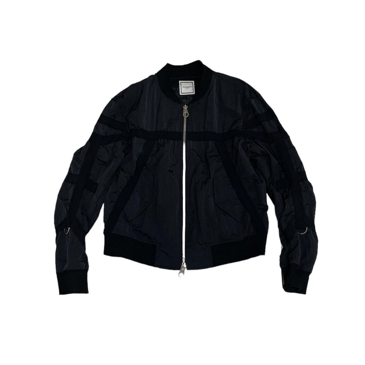 Wooyoungmi Wooyoungmi Bondage Bomber Jacket Size US M / EU 48-50 / 2 - 2 Thumbnail