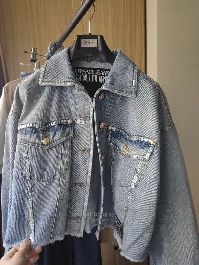 Versace Versace Short denim jacket Size US XS / EU 42 / 0 - 1 Thumbnail