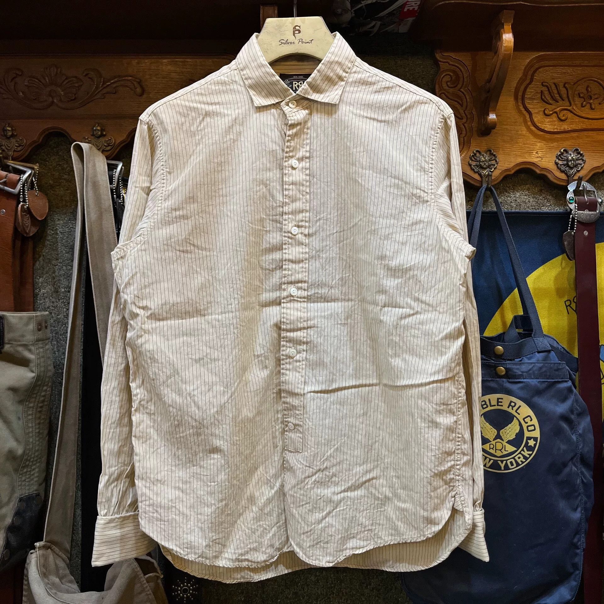 RRL Ralph Lauren RRL Double RL Striped Shirt Size US M / EU 48-50 / 2 - 1 Thumbnail