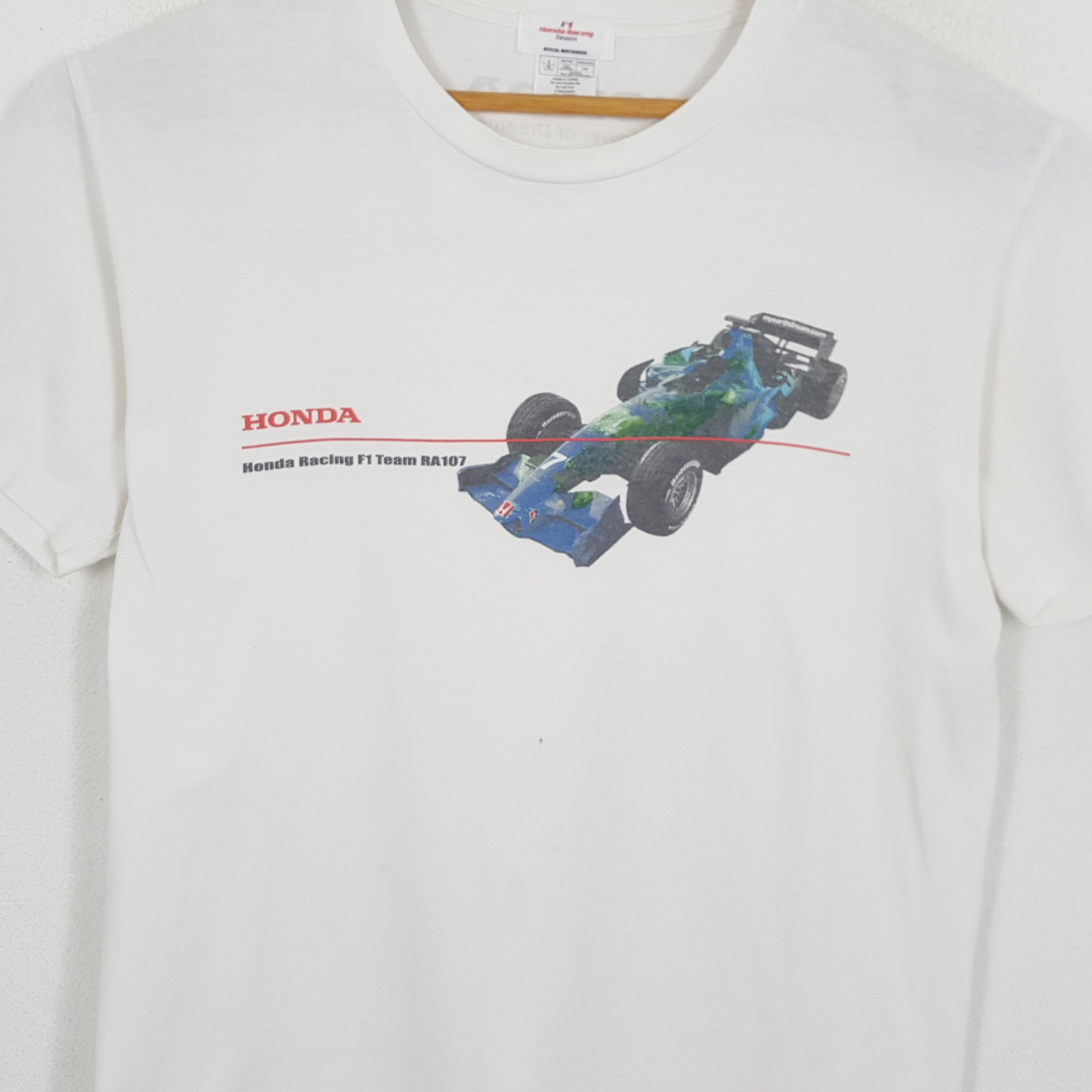 Honda × Vintage Vintage FORMULA 1 HONDA RACING TEAM GP Promo T-Shirts Size US L / EU 52-54 / 3 - 2 Thumbnail