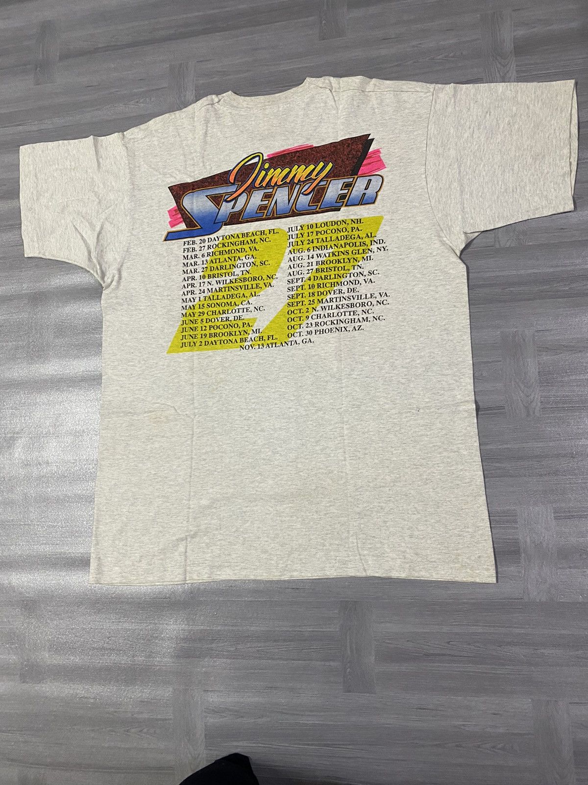 NASCAR Vintage Jimmy Spencer Nascar Size US XL / EU 56 / 4 - 12 Thumbnail
