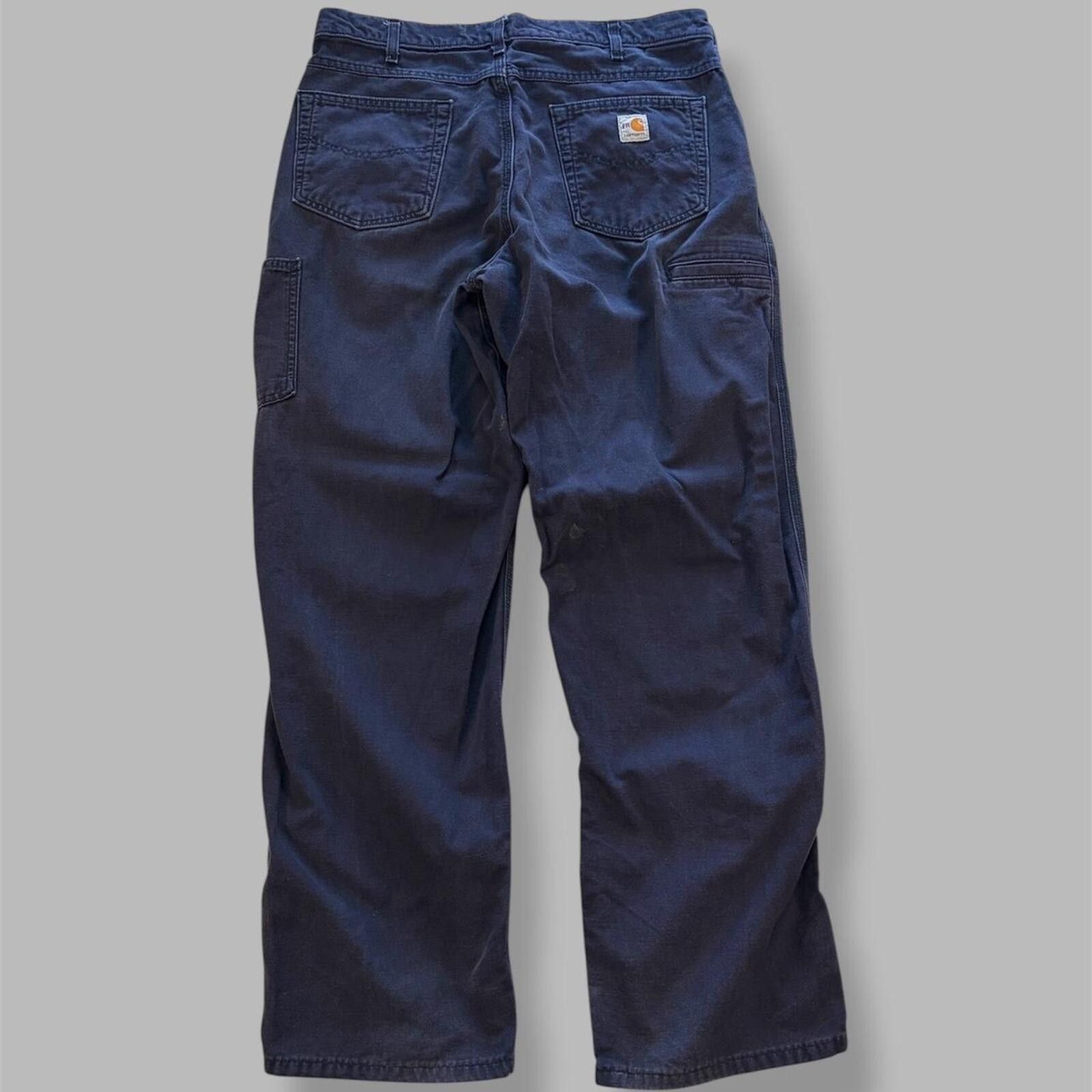 Carhartt Carhartt FR Navy Carpenter Pants Size US 36 / EU 52 - 7 Thumbnail