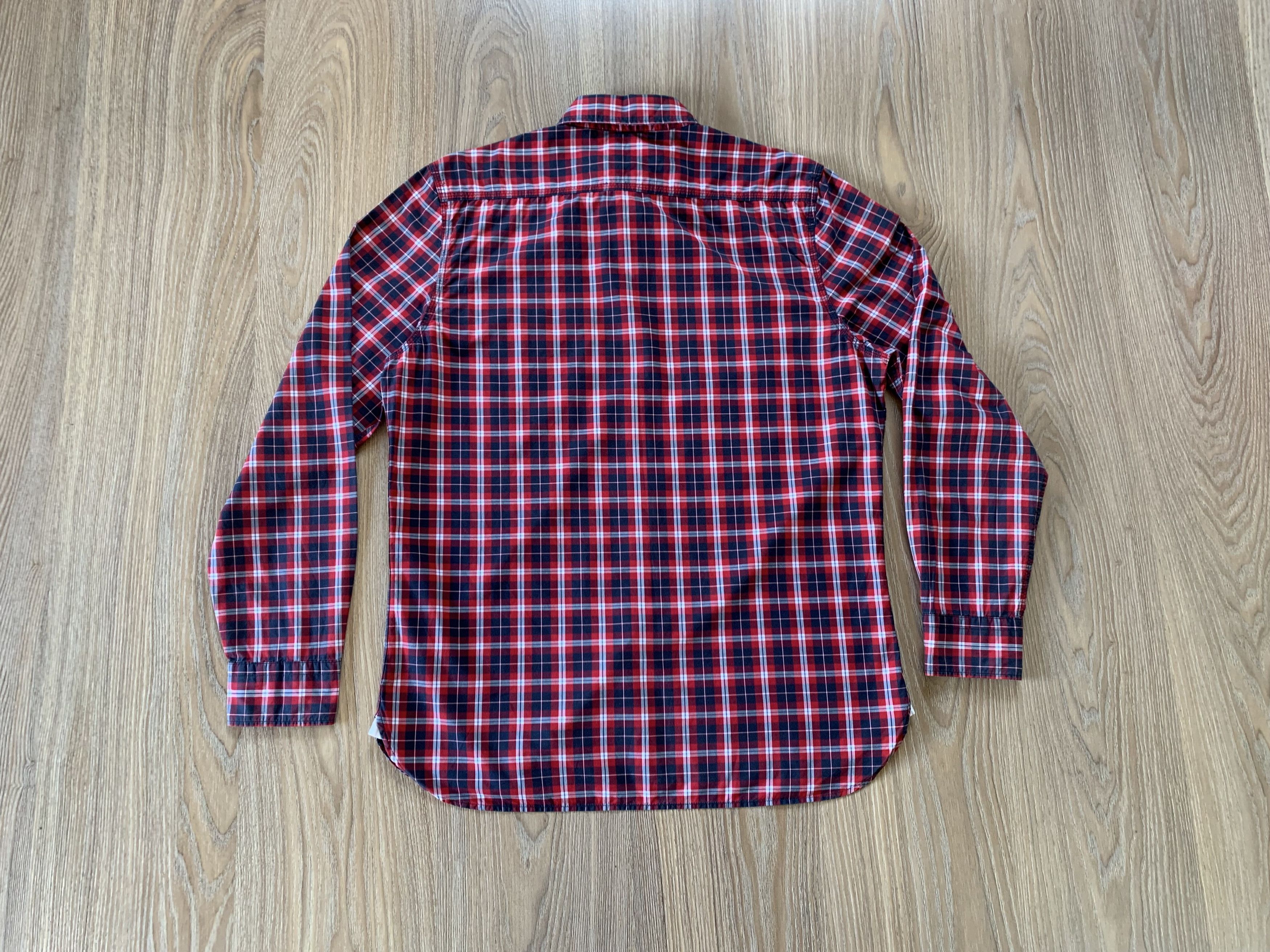 Levi's Levi's Standard Fit Long Sleeve Plaid Shirt Size US M / EU 48-50 / 2 - 3 Thumbnail