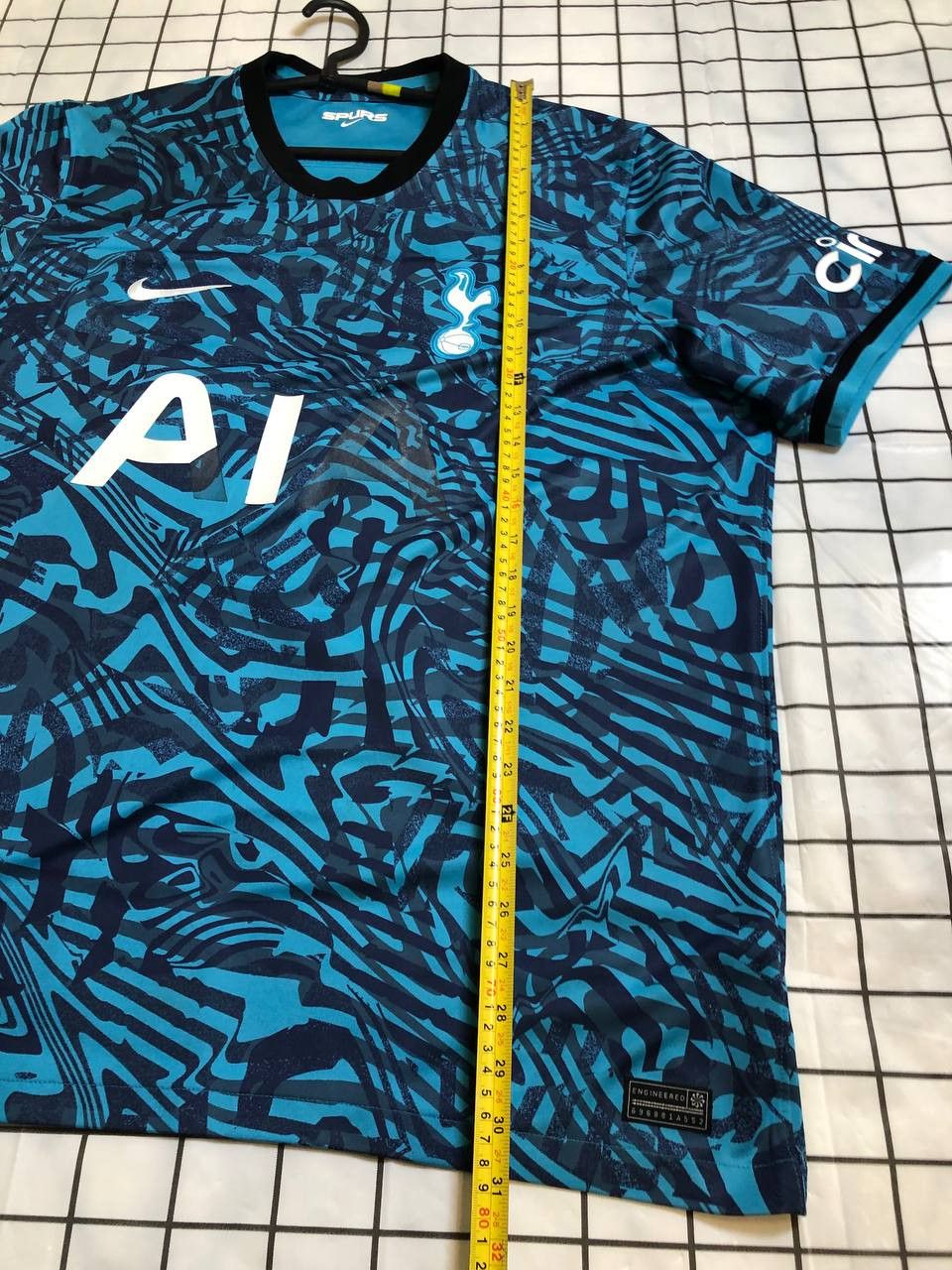 Nike Nike Dri-fit Engineered AIA Tottenham Hotspur Soccer Jersey Size US XXL / EU 58 / 5 - 7 Thumbnail