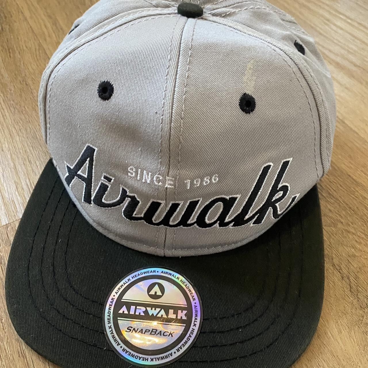 Other Grey and black Airwalk cap #skater Vintage y2k Size 30 - 2 Thumbnail