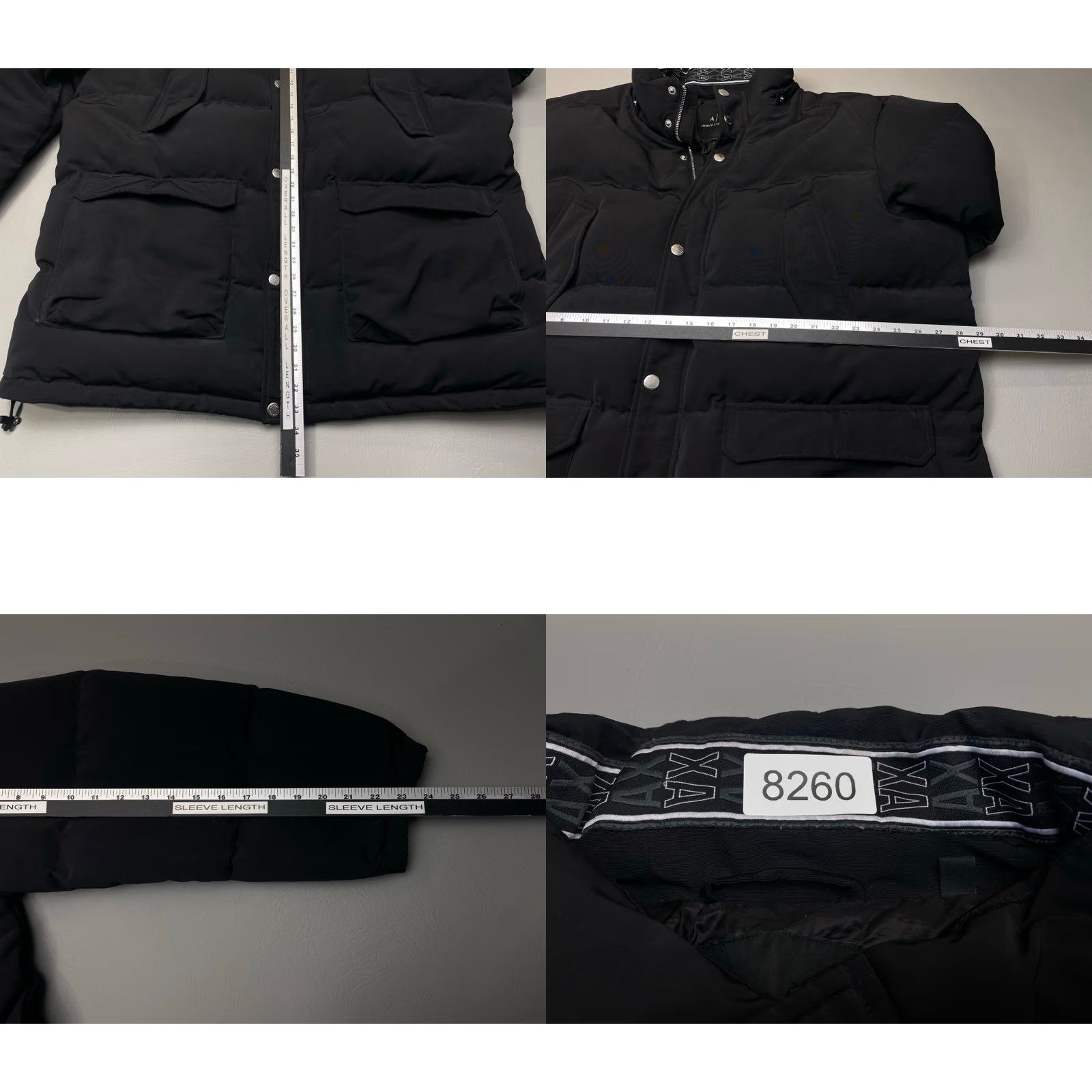 Armani Exchange Armani Exchange Down Filled Coat Mens XL Black Jacket Mid Length NWOTNEW 8260 Size US XL / EU 56 / 4 - 8 Thumbnail