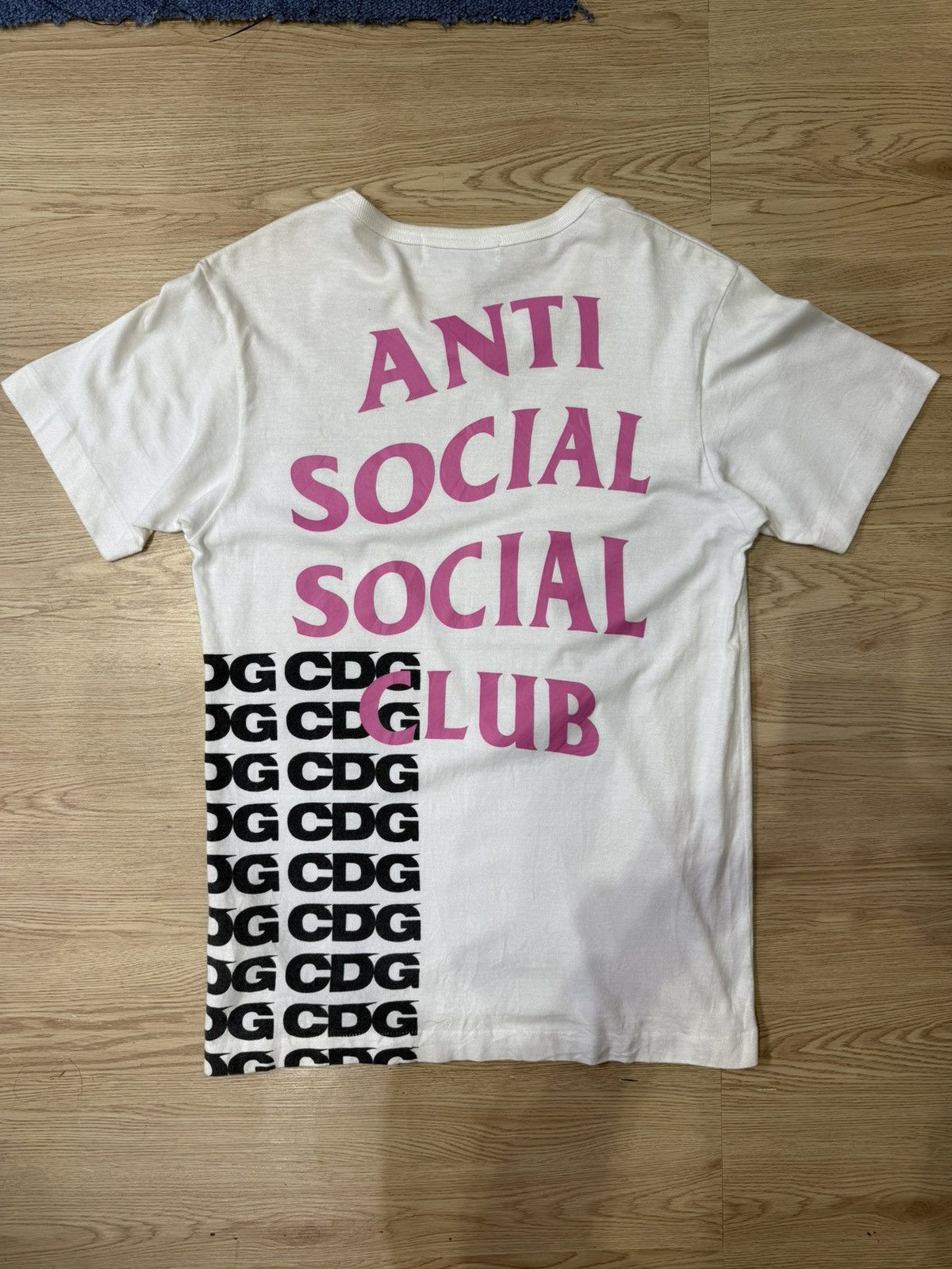 Comme des Garcons 90’s CDG X ANTI SOCIAL SOCIAL CLUB RARE MULTILOGO Y2KTSHIRT Size US M / EU 48-50 / 2 - 2 Thumbnail