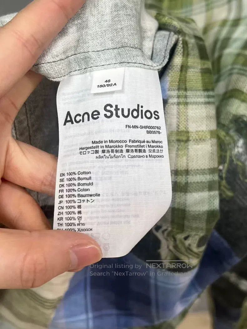 Acne Studios Acne Studios Oil painting shirt Size US S / EU 44-46 / 1 - 4 Thumbnail
