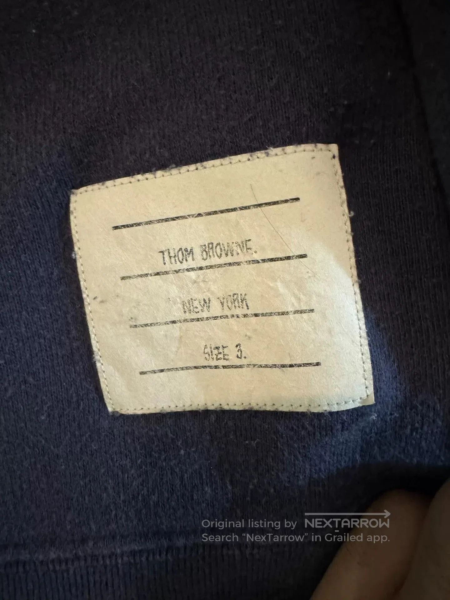 Thom Browne Thom Browne Men's Classic Sweatshirt Size 3. Size US M / EU 48-50 / 2 - 4 Thumbnail