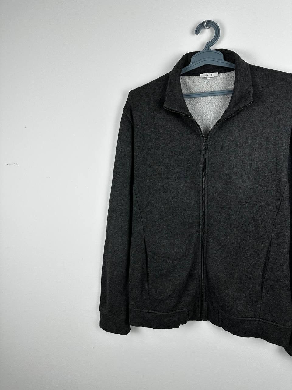 Reiss Reiss Luxury Viscose Full Zip Sweatshirt Grey Size XXL Size US XXL / EU 58 / 5 - 2 Thumbnail
