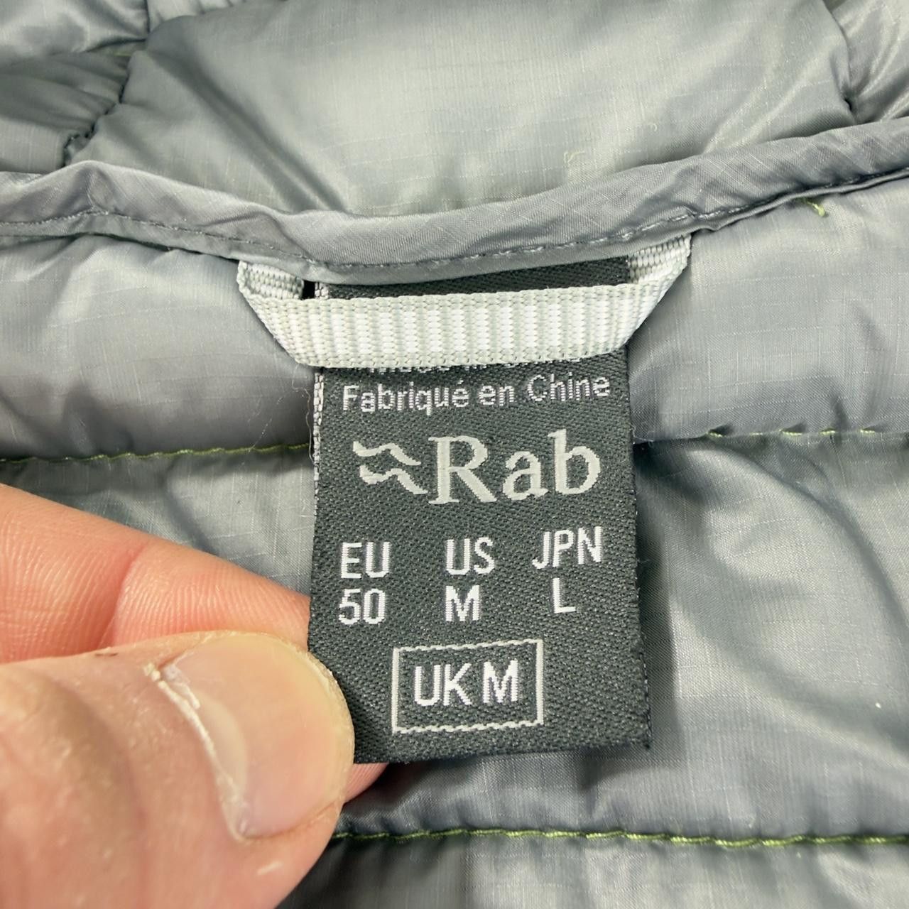 Rab Rab Men's Size Large Nimbus Insulated Puffer Jacket Wasabi Size US L / EU 52-54 / 3 - 3 Thumbnail