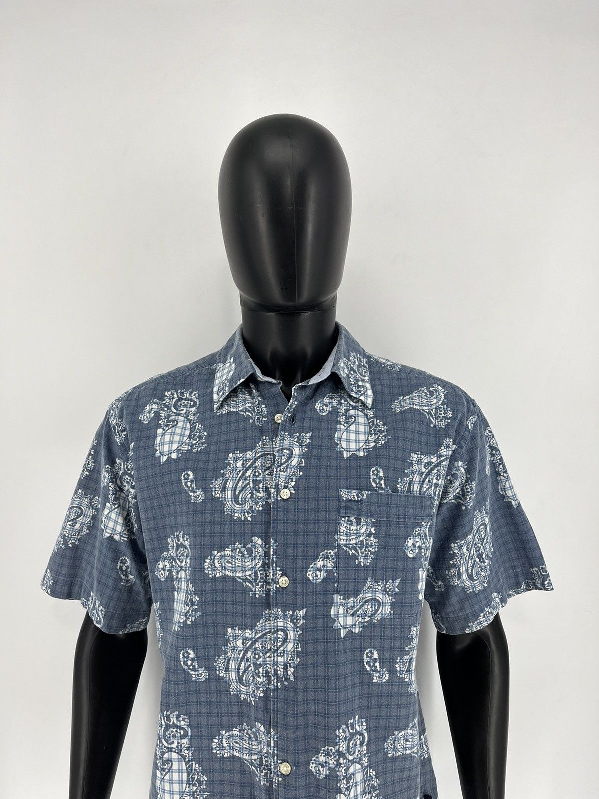Tommy Hilfiger Vintage 90s Tommy Hilfiger Hawaiian Shirt Streetwear Y2K Size US M / EU 48-50 / 2 - 1 Thumbnail