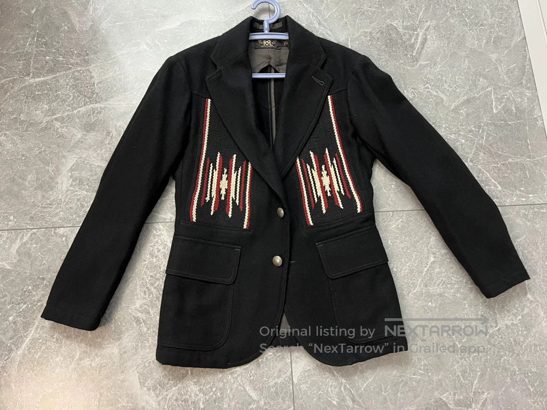 RRL Ralph Lauren elegant rrl wool blazer with unique design. Size US XS / EU 42 / 0 - 1 Thumbnail
