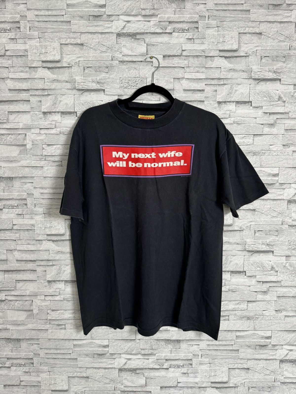 Vintage Vintage Humor “Lake Street” Single Stitch Tee Black - M/L Size US M / EU 48-50 / 2 - 1 Thumbnail