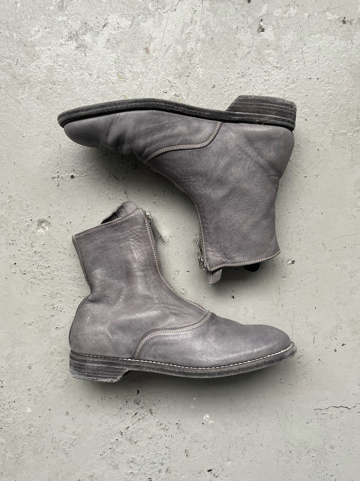 Guidi Guidi 210W Soft Horse Leather Front Zip Boots Size US 7.5 / IT 37.5 - 1 Thumbnail