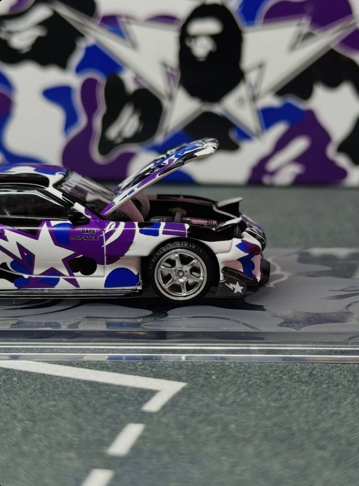Bape BAPE STORE HONGKONG 20th ANNIVERSARY 1/64 MAZDA CAR Size ONE SIZE - 4 Thumbnail