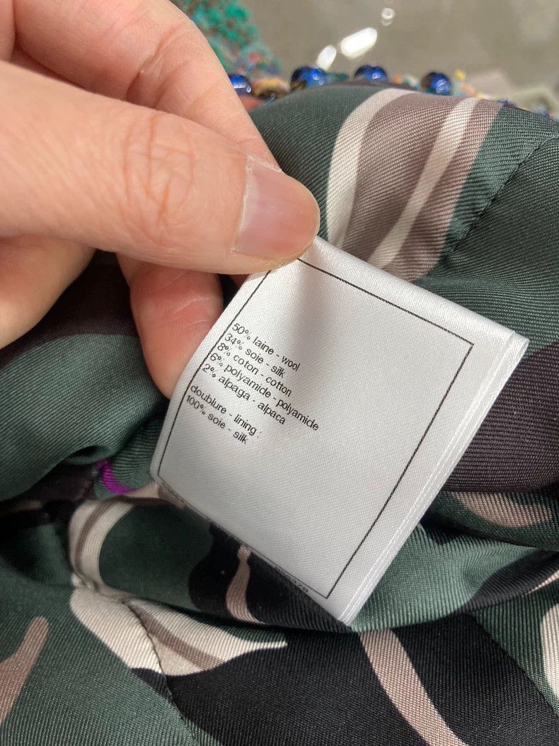 Chanel Chanel 23A Dakar Series Green Jacket Size XXS / US 00 / IT 34 - 7 Thumbnail