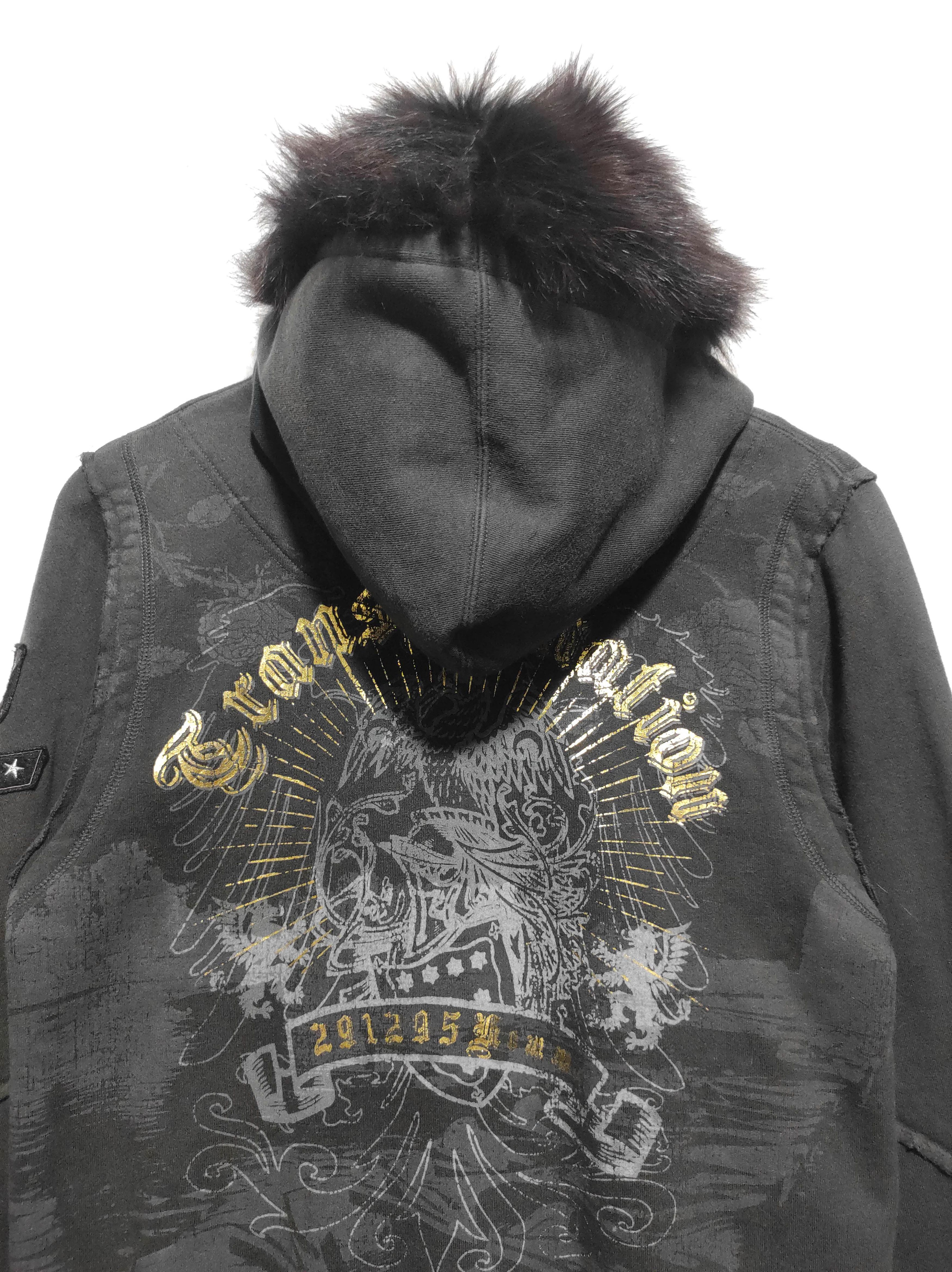Hysteric Glamour × If Six Was Nine × Le Grande Bleu (L.G.B.) ❌SOLD❌291295=Homme Zip Fur Hoodie IfSixWasNine LGB style Size US M / EU 48-50 / 2 - 19 Thumbnail