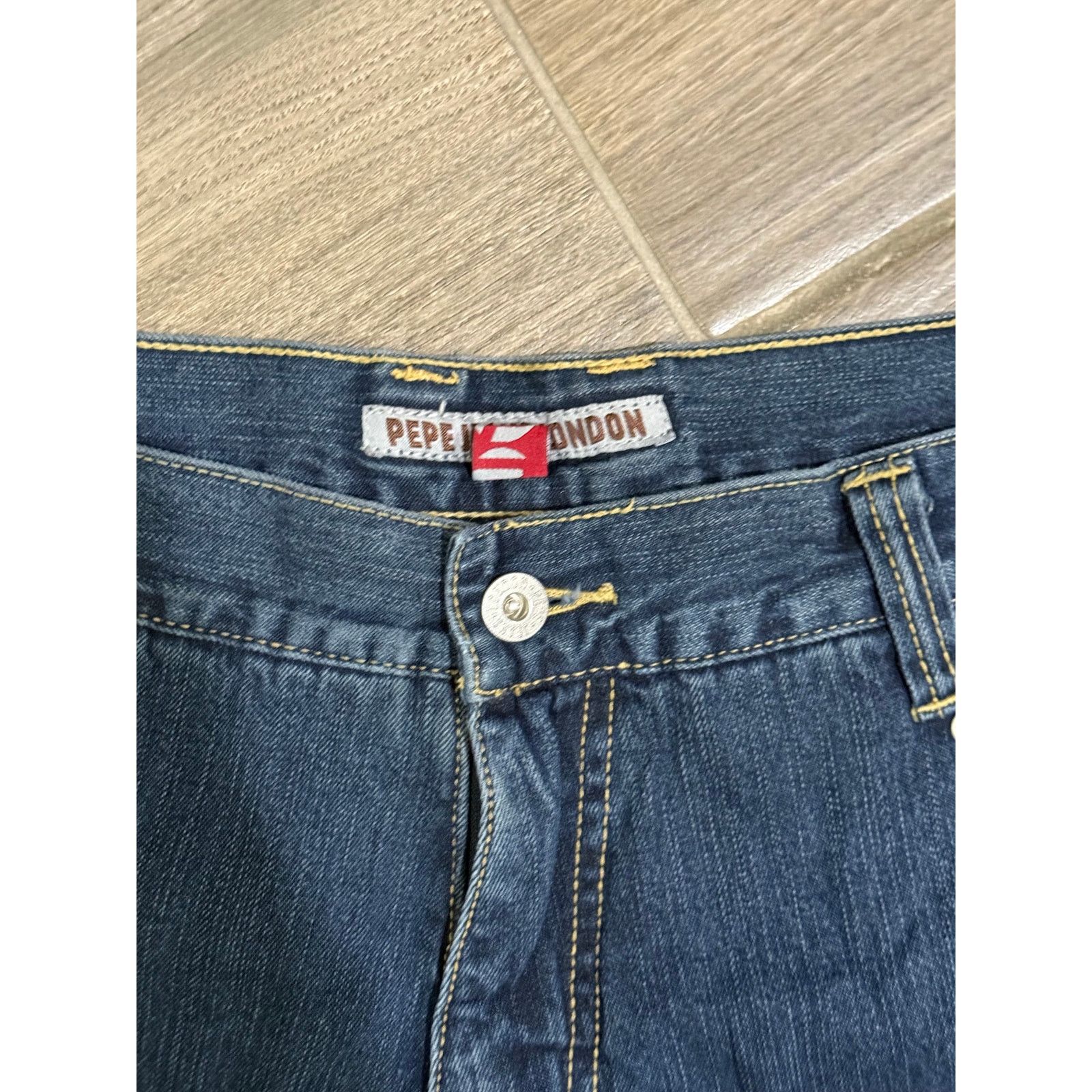 Pepe Jeans Vintage y2k Pepe Jeans Baggy Oversized Wide-leg Jeans Size US 42 / EU 58 - 2 Thumbnail