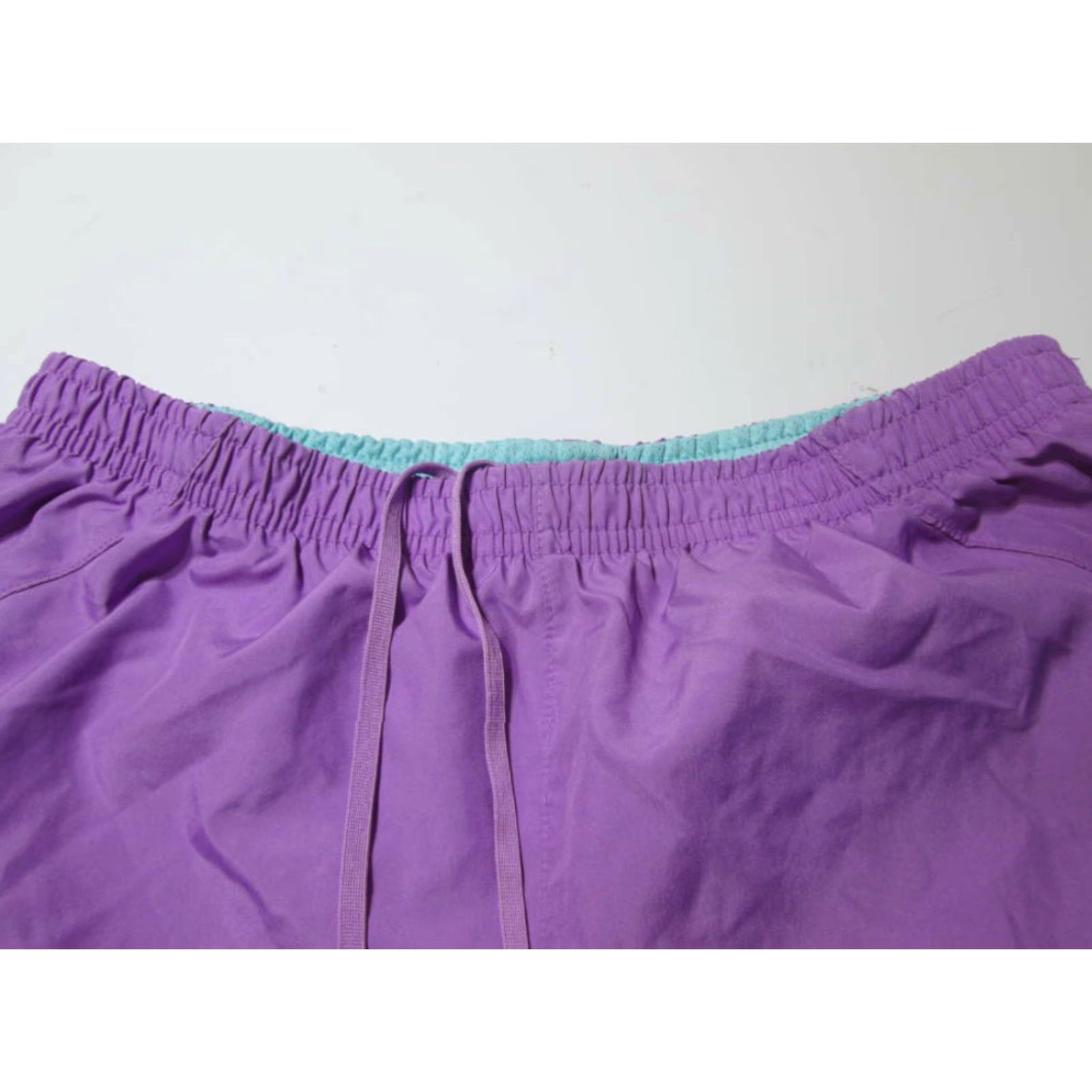 Nike Nike Womens Athletic Shorts S Purple Tie Print Solid Breathable Gym Activewear Size 28" / US 6 / IT 42 - 4 Thumbnail