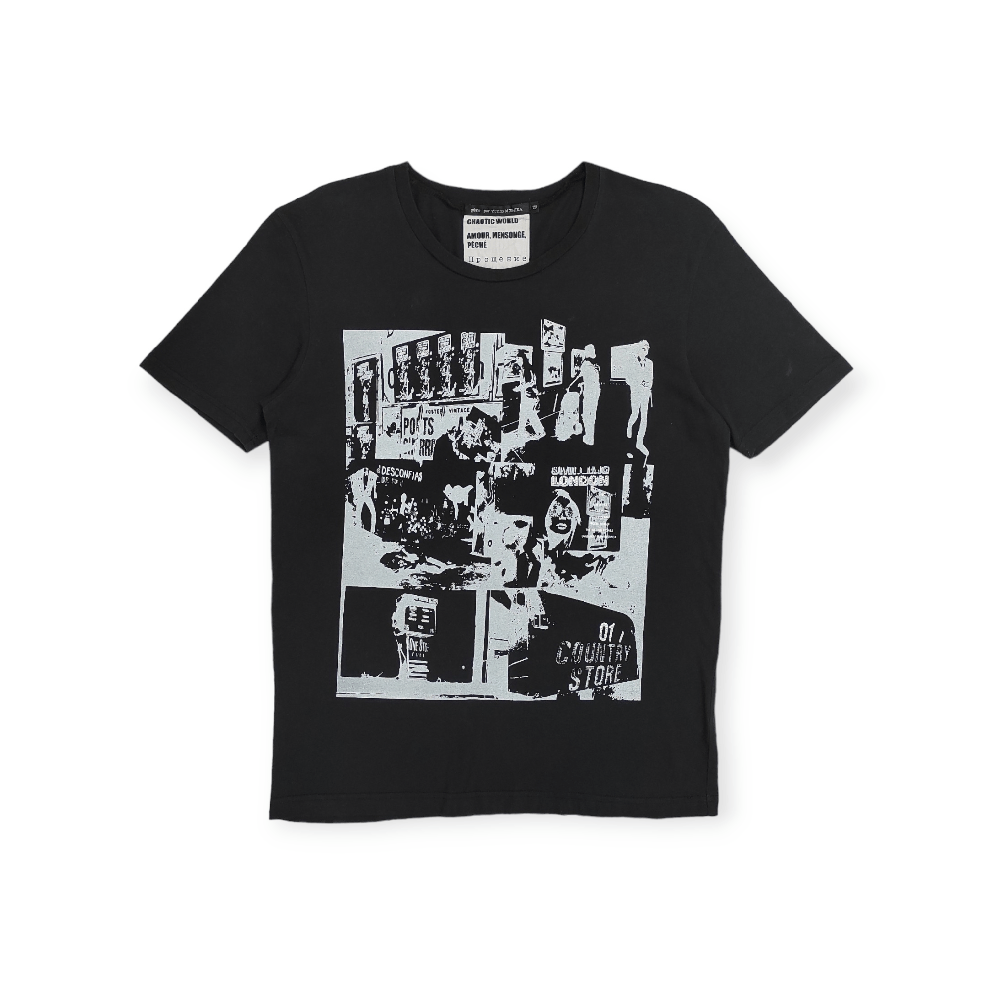 Japanese Brand Archive CHAOTIC WORLD YUKIOMISHIBA Tee Size US M / EU 48-50 / 2 - 1 Thumbnail