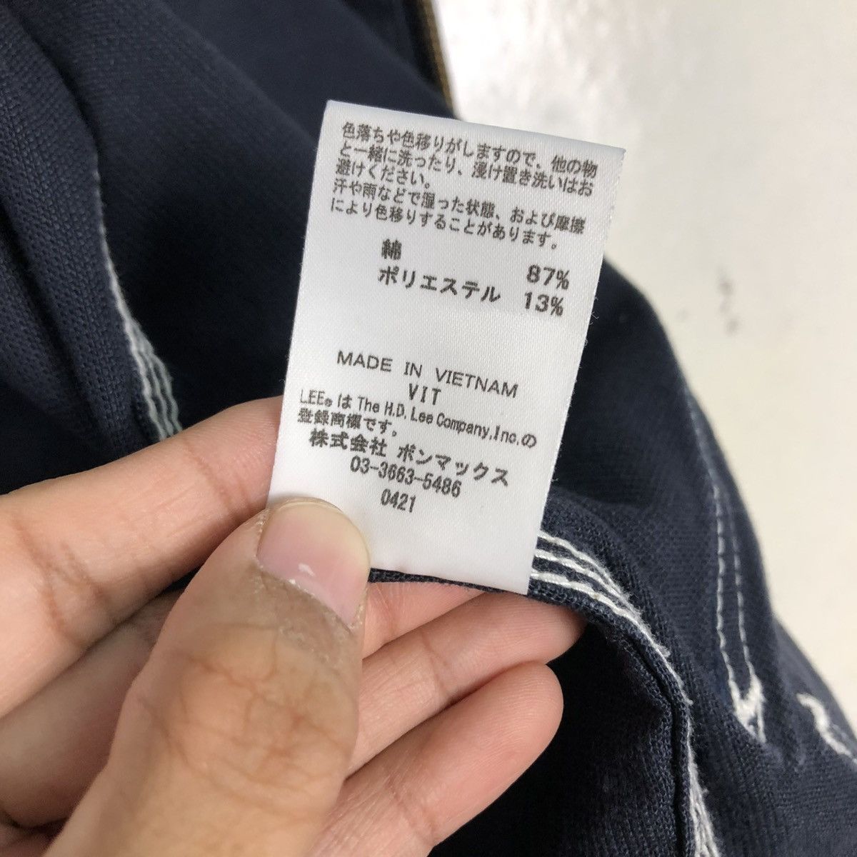 Lee 🔥VINTAGE CHORE ZIPPER JACKET LEE KANSAS USA EST 1889 Size US M / EU 48-50 / 2 - 25 Thumbnail