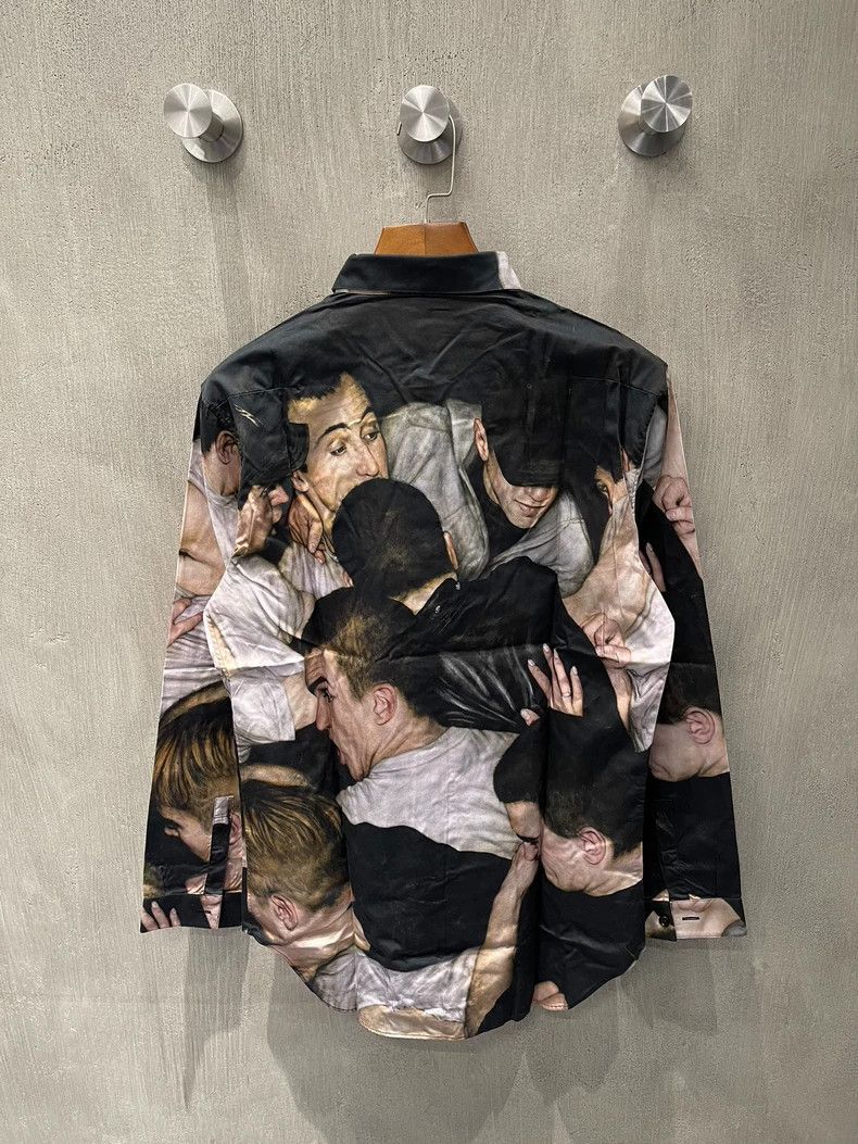 Dior Dior Oil Portrait Shirt 2501-Nextarrow Size US XXS / EU 40 - 2 Thumbnail