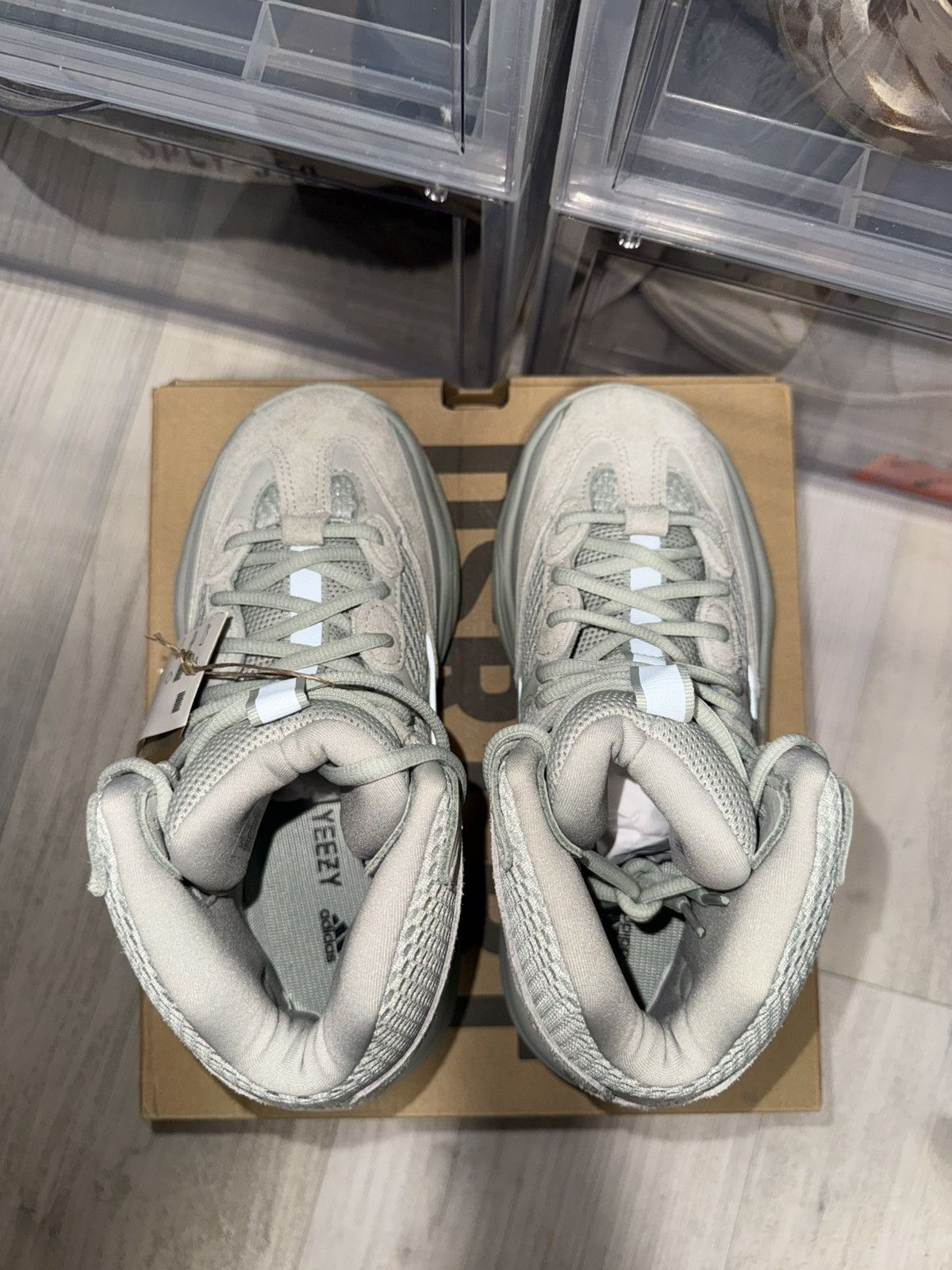 Adidas × Kanye West Adidas Yeezy Desert Boot Salt Size US 5.5 / EU 38 - 6 Thumbnail