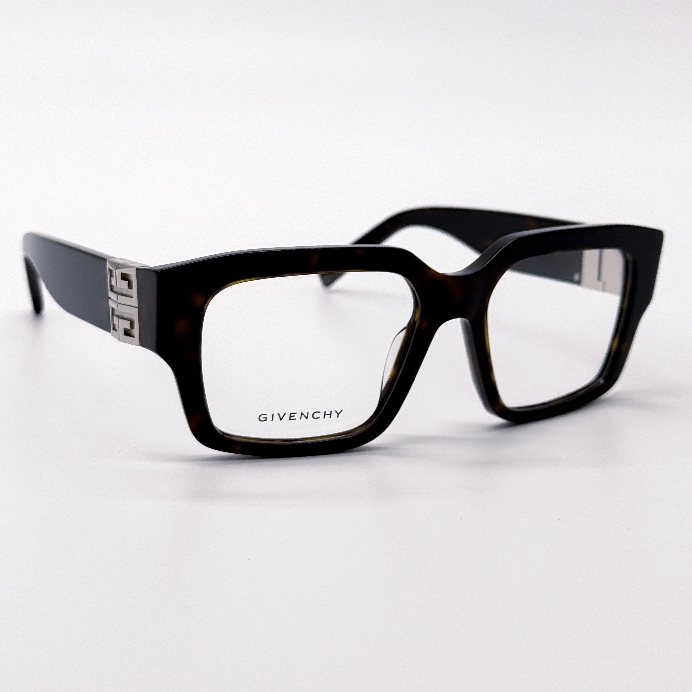Givenchy NEW GIVENCHY GV50049I 052 DARK HAVANA UNISEX EYEGLASSES Size ONE SIZE - 4 Thumbnail