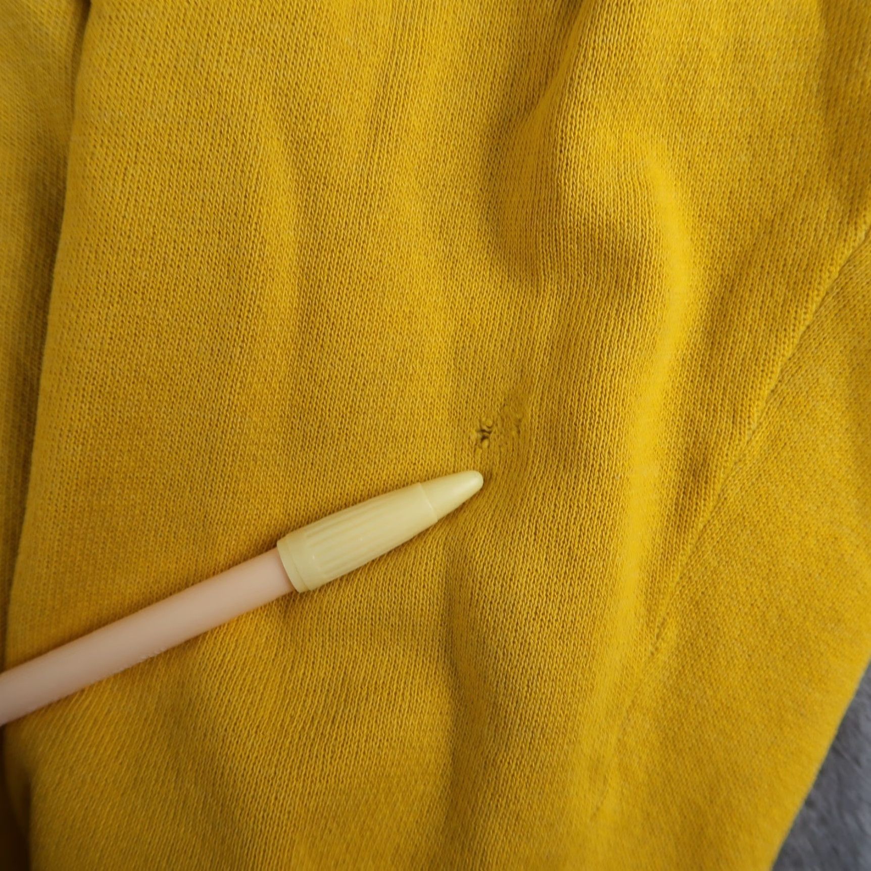 Vintage VINTAGE Yellow Bidwell Hoodie Raglan Sweatshirt Mens S/M Size US S / EU 44-46 / 1 - 4 Thumbnail