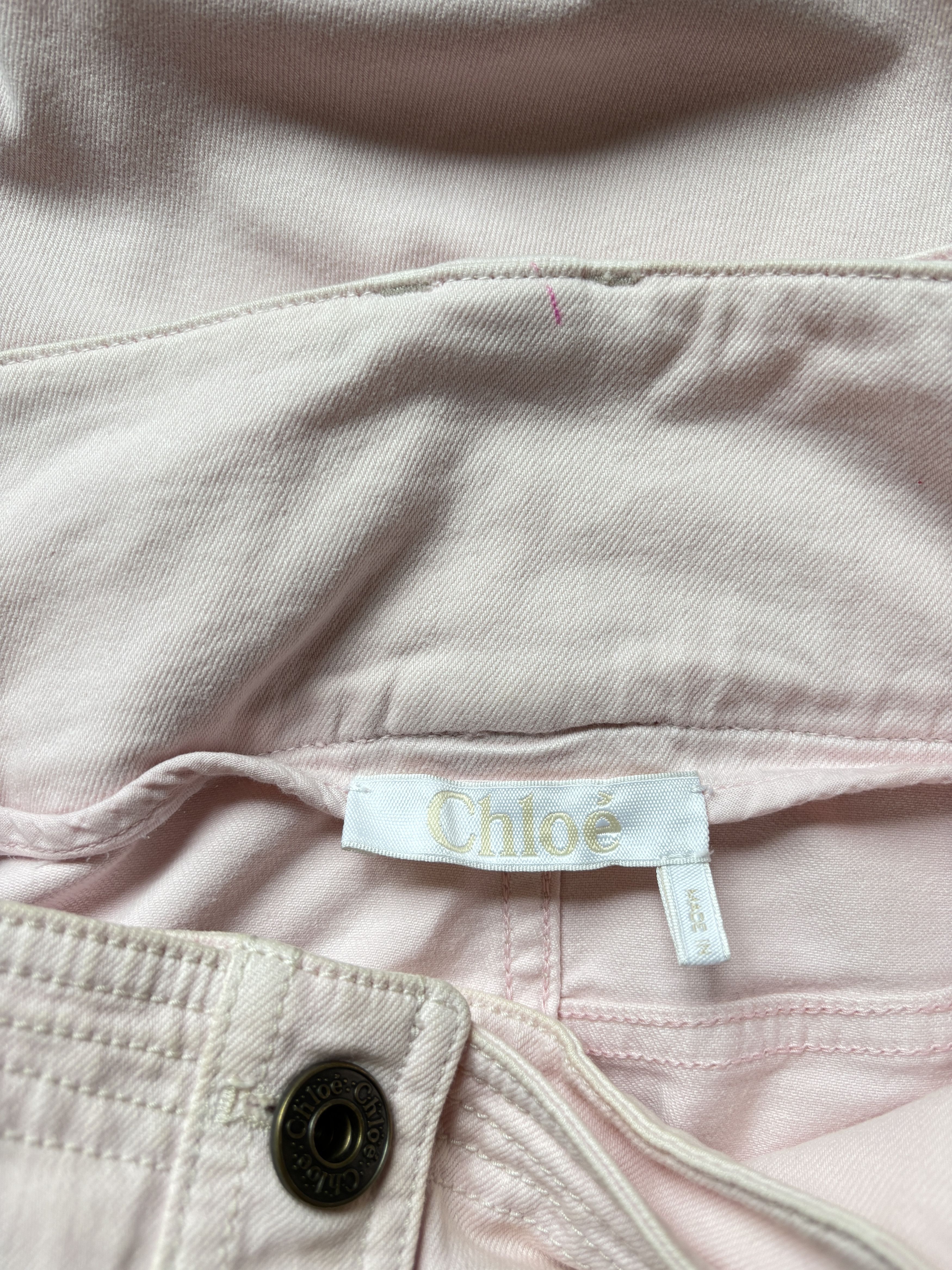 Chloe ⚡️QUICK SALE⚡️Chloe Pink Flared Pants Jeans Size 28" / US 6 / IT 42 - 3 Thumbnail