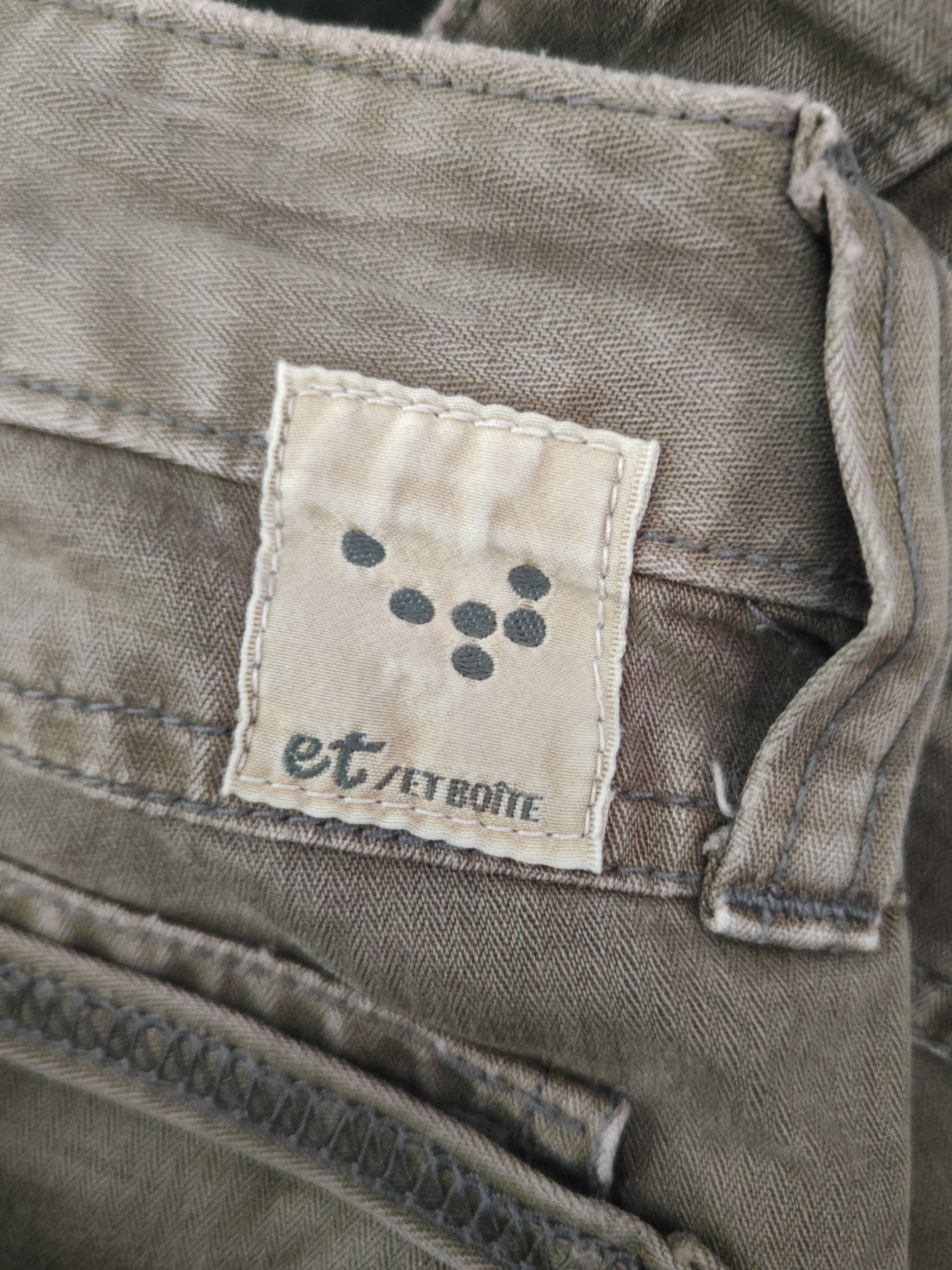 Japanese Brand DL Et boite Olive Multipocket Casual Pants #46-354 Size 26" / US 2 / IT 38 - 12 Thumbnail