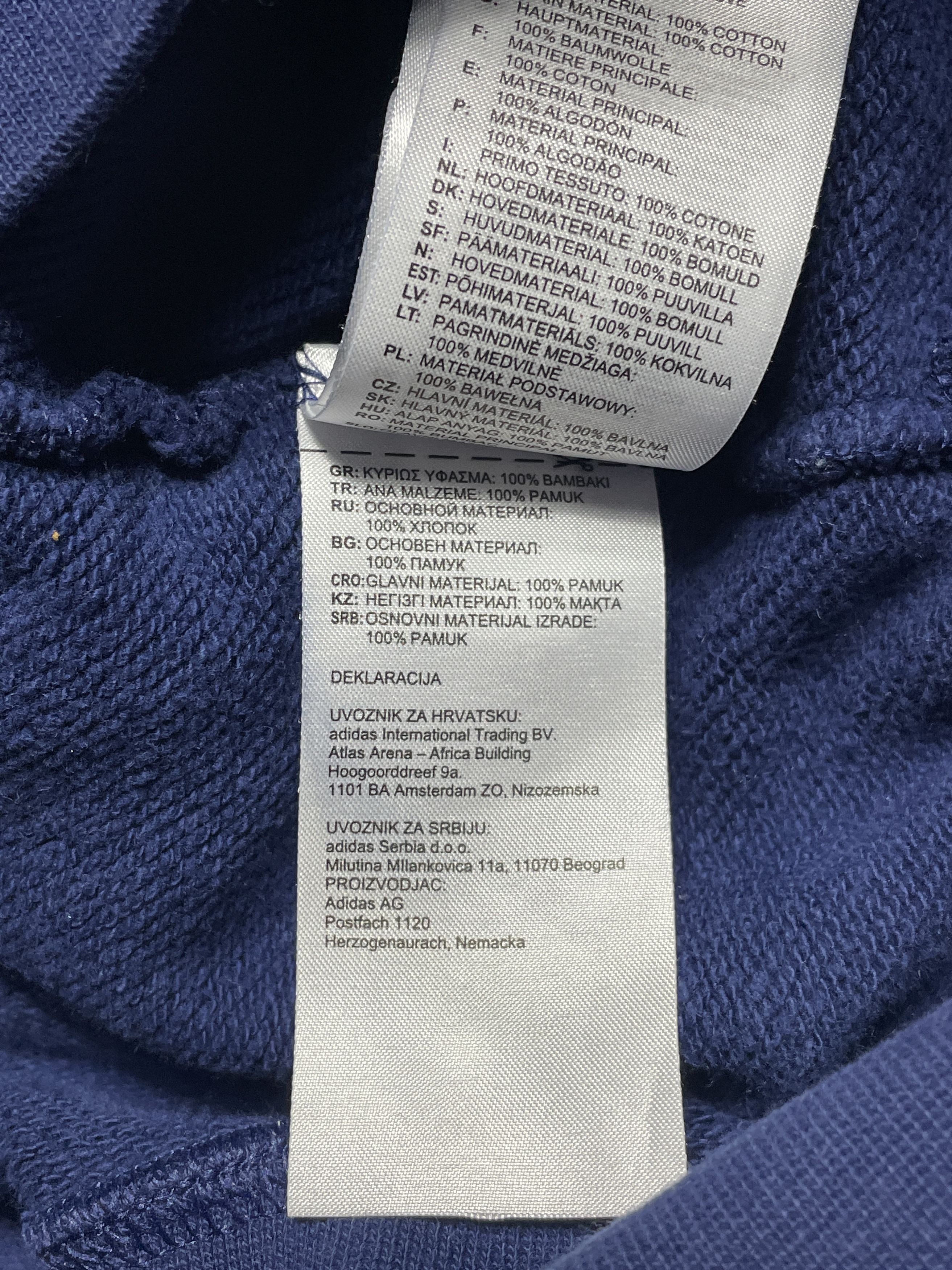 Adidas Adidas Big Logo Sweatshirt Boxy Fit Cozy Solid Size S / US 4 / IT 40 - 7 Thumbnail