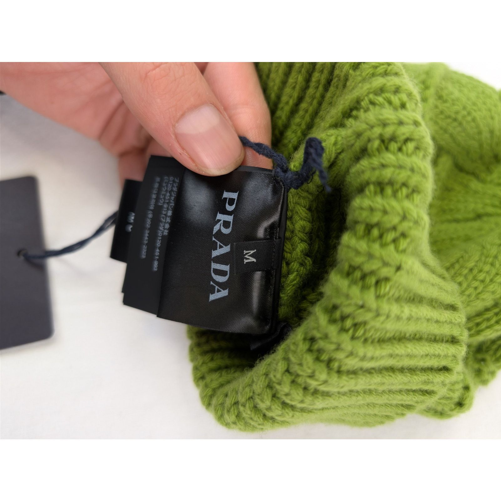 Prada o1rshd1 Size: M / Beanie Cap / Hat in Green Size ONE SIZE - 10 Thumbnail