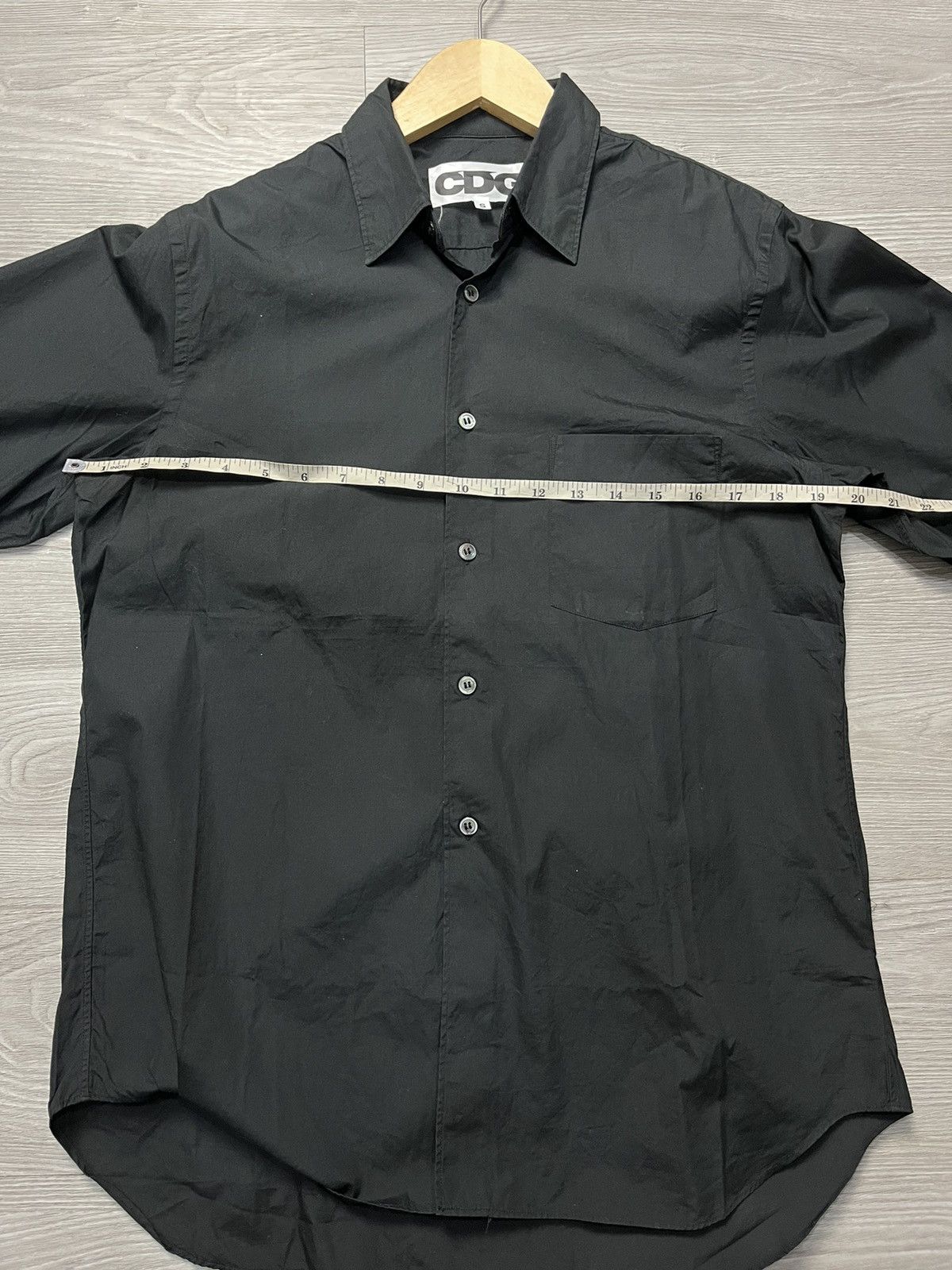 Comme des Garcons SZ-B001 COMME des GARCONS CDG Black Shirt Size US M / EU 48-50 / 2 - 7 Thumbnail