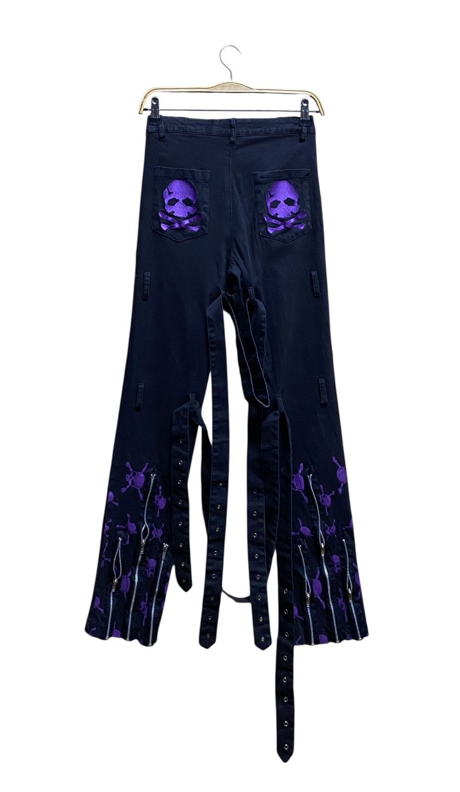 Seditionaries Vintage Japanese Brand Bondage Tactical Pants 1990s Size US 26 / EU 42 - 2 Thumbnail