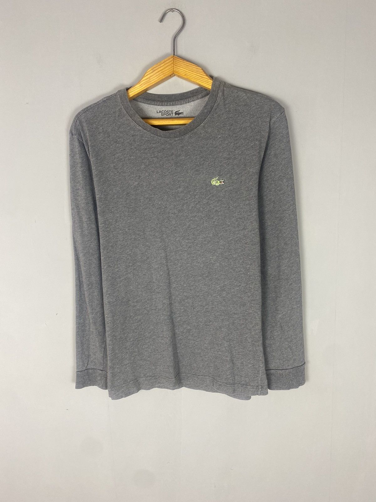 Lacoste Vintage Lacoste long sleeve Size US S / EU 44-46 / 1 - 1 Thumbnail