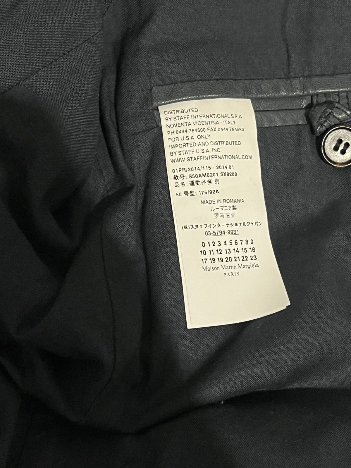Maison Margiela Maison Margiela FW 2008 Grey 5 - Zip Leather Jacket Size US M / EU 48-50 / 2 - 6 Thumbnail