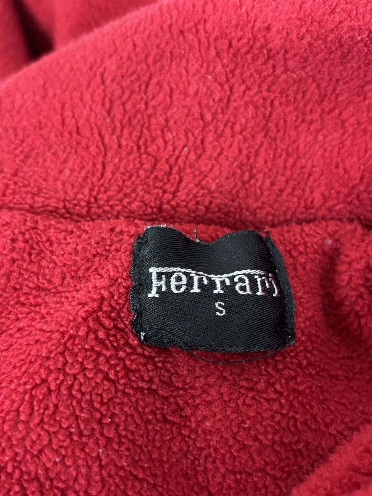 Ferrari 90s Ferrari Michael Schumacher Half Zip Fleece Red Size S Size US S / EU 44-46 / 1 - 8 Thumbnail
