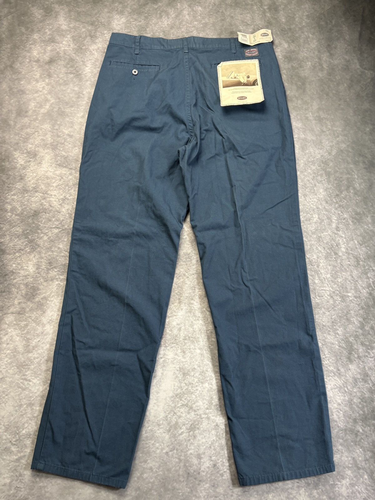 Briggs & Riley × Dickies × Vintage NOS 1990s Vintage Work Pants Pleated Trousers Deadstock 90s Size US 34 / EU 50 - 13 Thumbnail