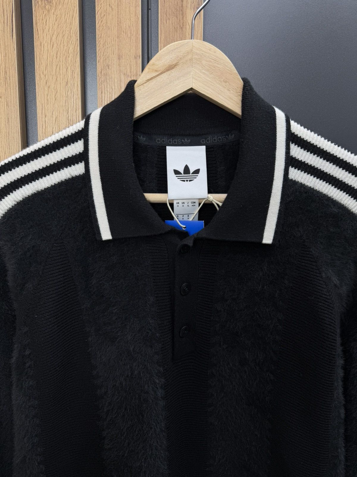 Adidas Adidas Premium Knitted Jersey Blokecore Style Size M Size US M / EU 48-50 / 2 - 5 Thumbnail