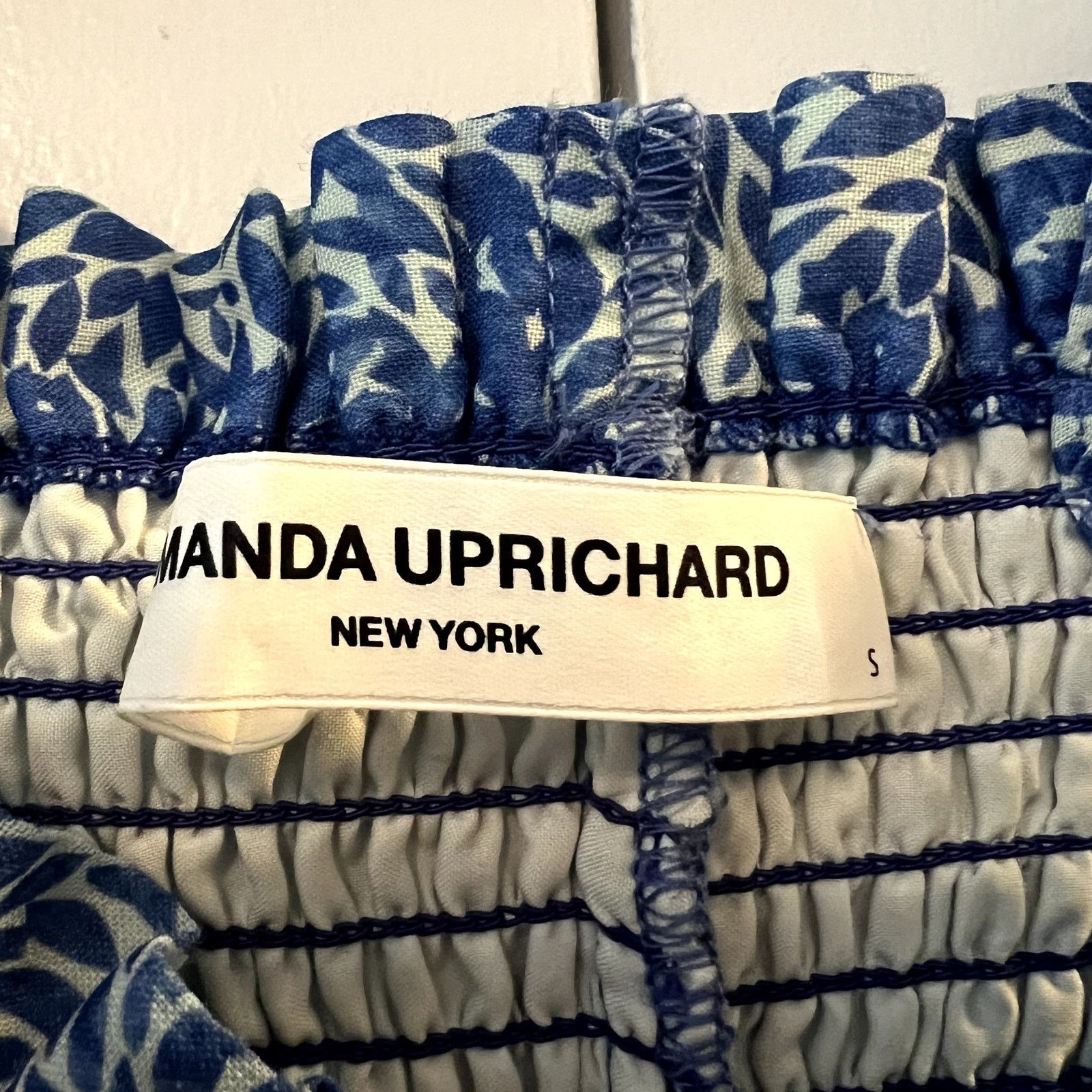 Amanda Uprichard Amanda Uprichard Adelene Midi Dress in Chalet Size S blue Size S / US 4 / IT 40 - 14 Thumbnail