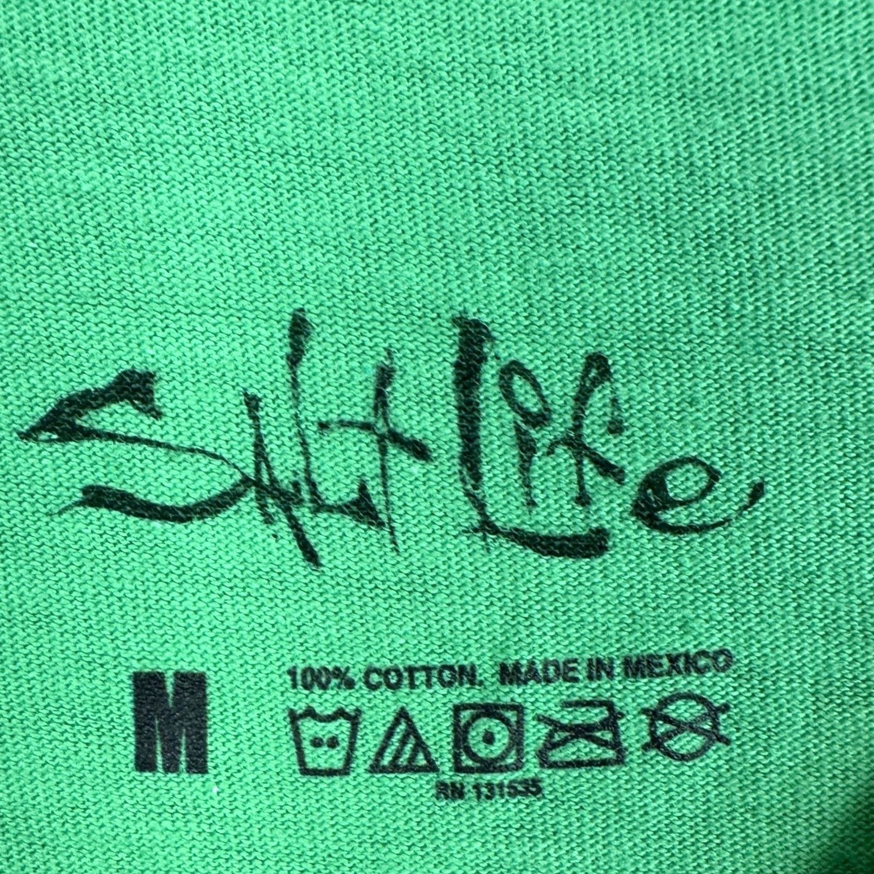 Vintage Salt Life T-Shirt Short Sleeve Men Medium Green Swordfish Graphic Pocket NEW Size US M / EU 48-50 / 2 - 4 Thumbnail