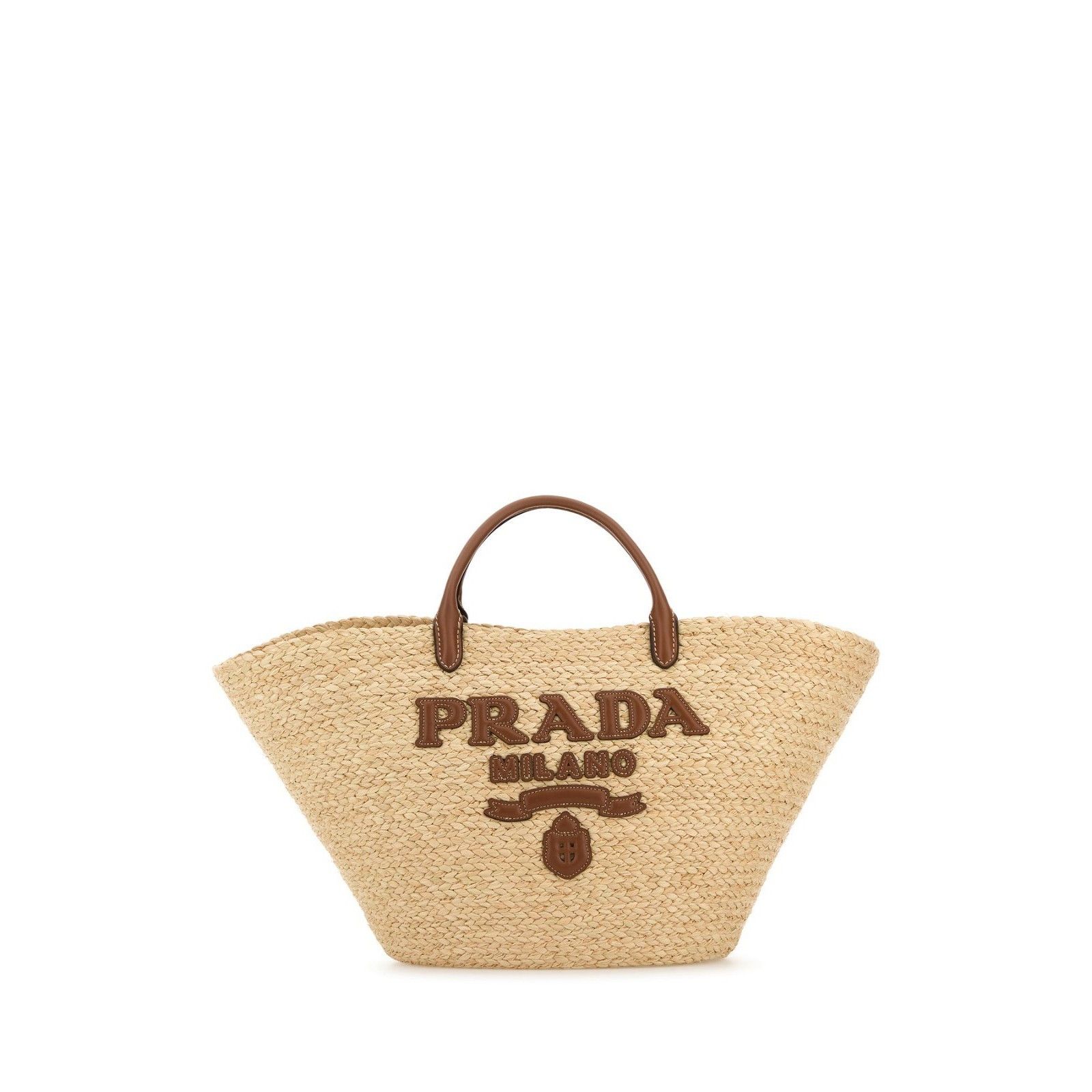 Prada PRADA Crochet Natural Large Tote Bag New & Authentic Size ONE SIZE - 1 Thumbnail