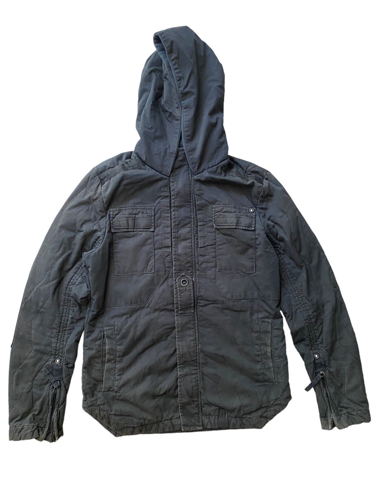 G-Star × Japanese Brand × Vintage G-STAR Jacket tactical pocket hoodie nice design Size US M / EU 48-50 / 2 - 2 Thumbnail