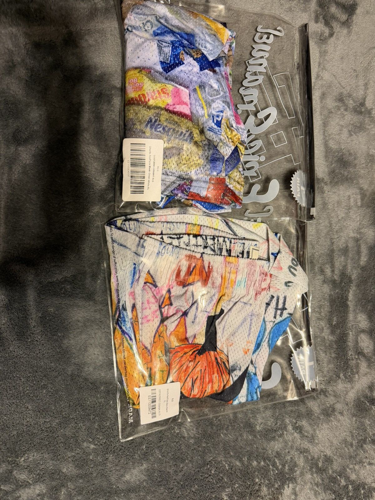 Asspizza × Eric Emanuel Eric Emanuel x Asspizza mesh shorts Size US 38 / EU 54 - 2 Thumbnail