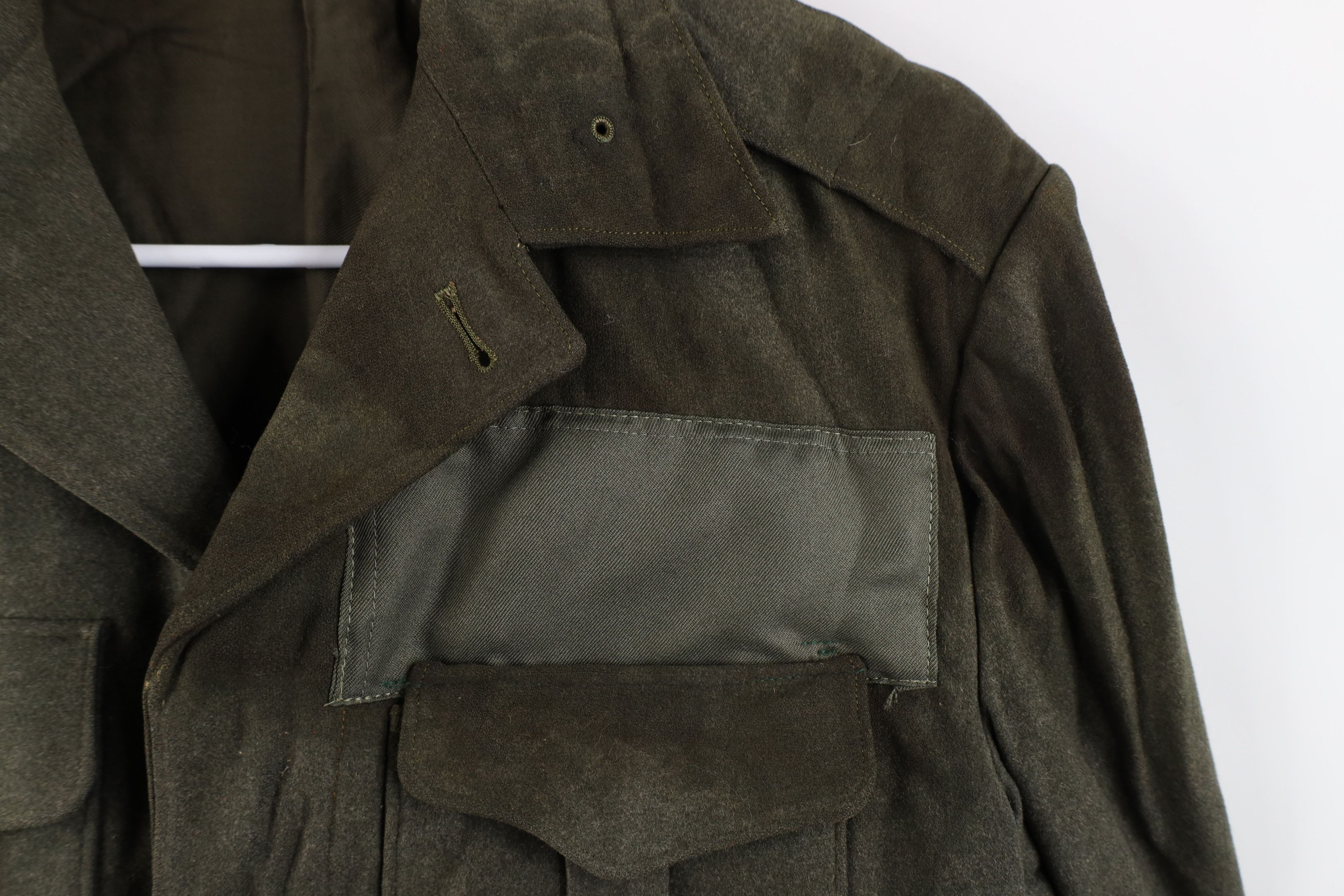 Vintage Vintage 40s World War II Eisenhower Jacket Green USA Size US S / EU 44-46 / 1 - 4 Thumbnail
